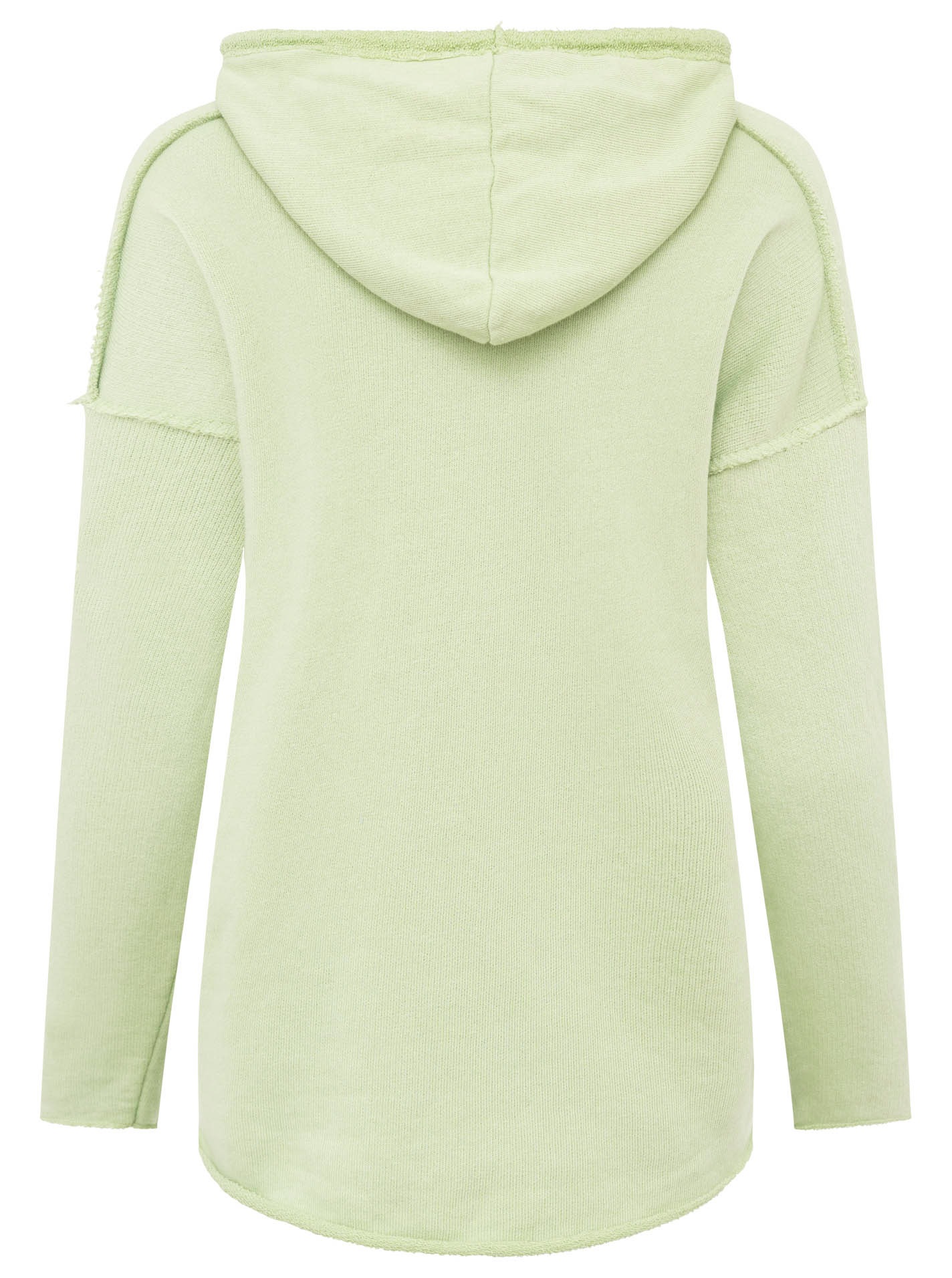 Zwillingsherz Hoodie »"Love Yourself"«, mit Kapuze und Flockprint in frischen Farben