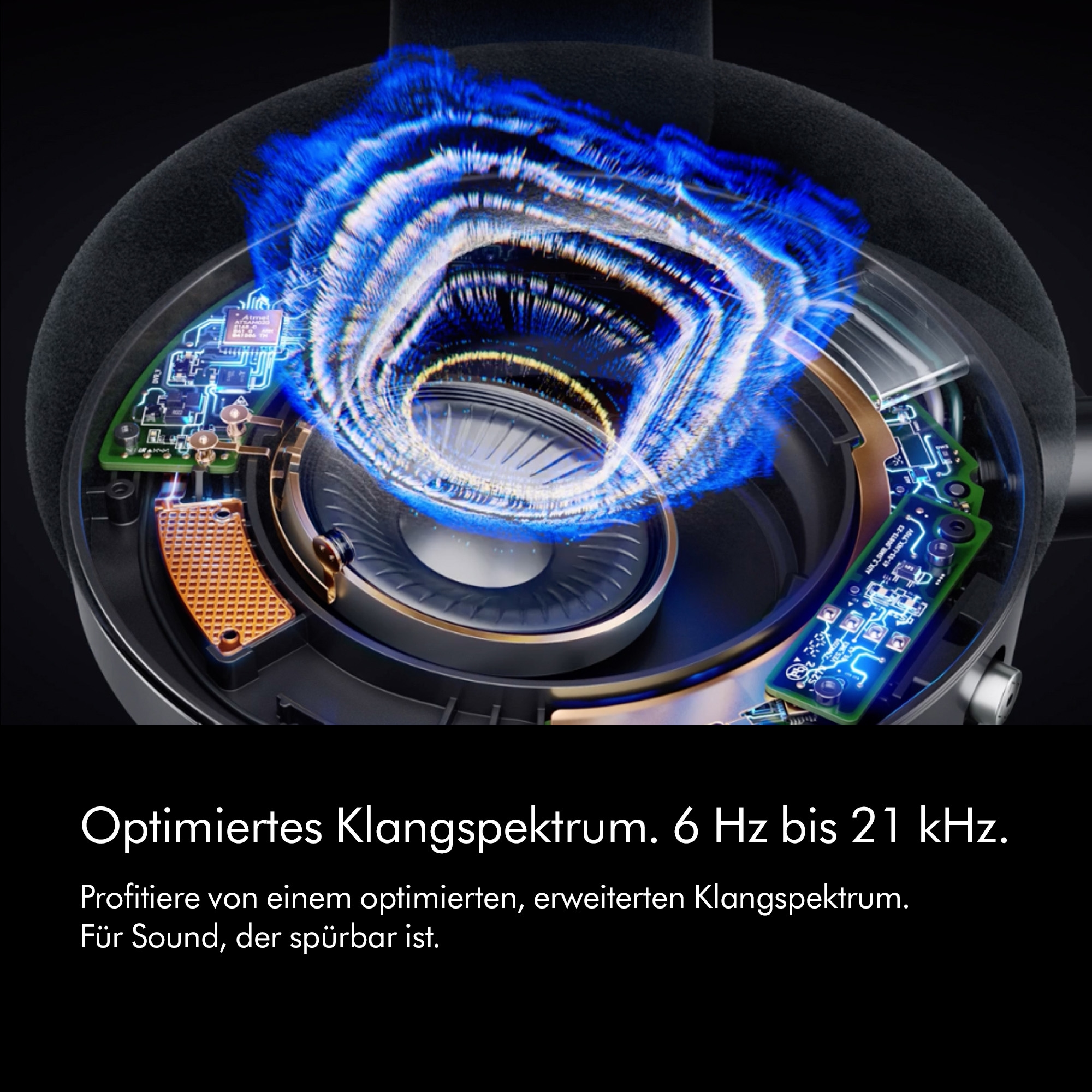 DYSON Over-Ear-Kopfhörer »OnTrac™« Bluetooth Geräuschisolierung | Transparenzmodus Integriertes Mikrofon zum telefonieren und Geräuschunterdrückung
