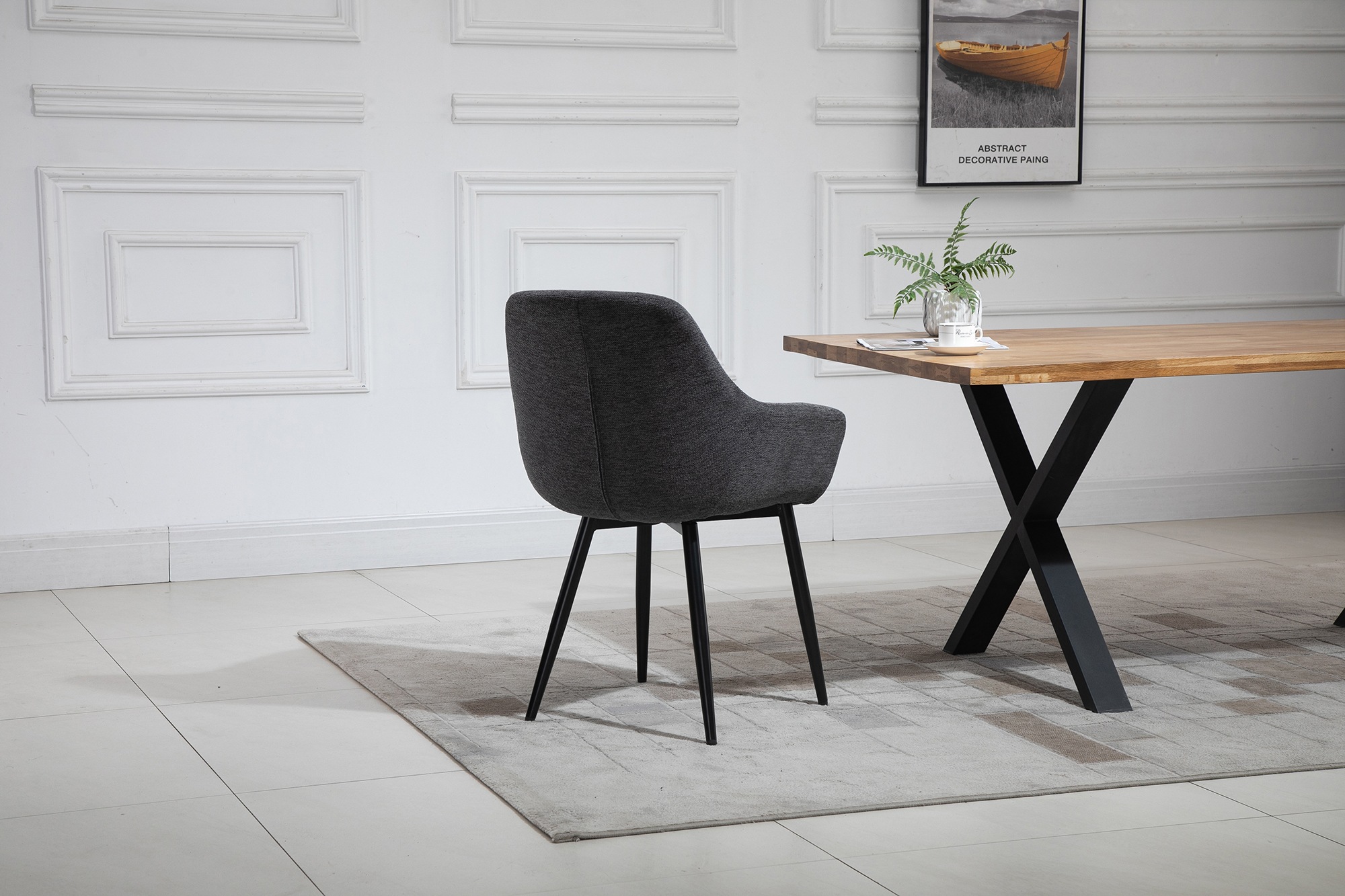 SalesFever Essgruppe, (Set, 5 tlg.), Tischplatte behandelt mit OSMO Hartwachs-Öl in seidenmattem Finish