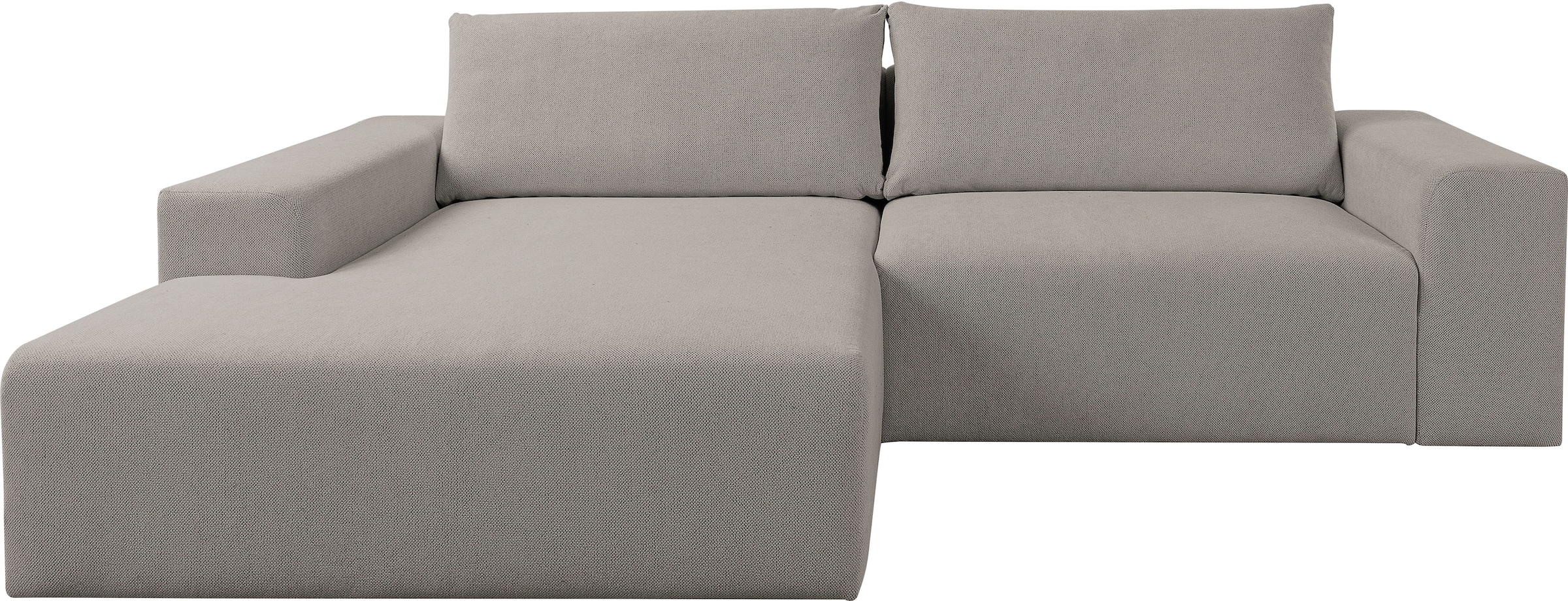 WERK2 Ecksofa »Rio, elegant und bequem, Breite 262cm, L-Form«, Puristisches Design mit maximalem Komfort