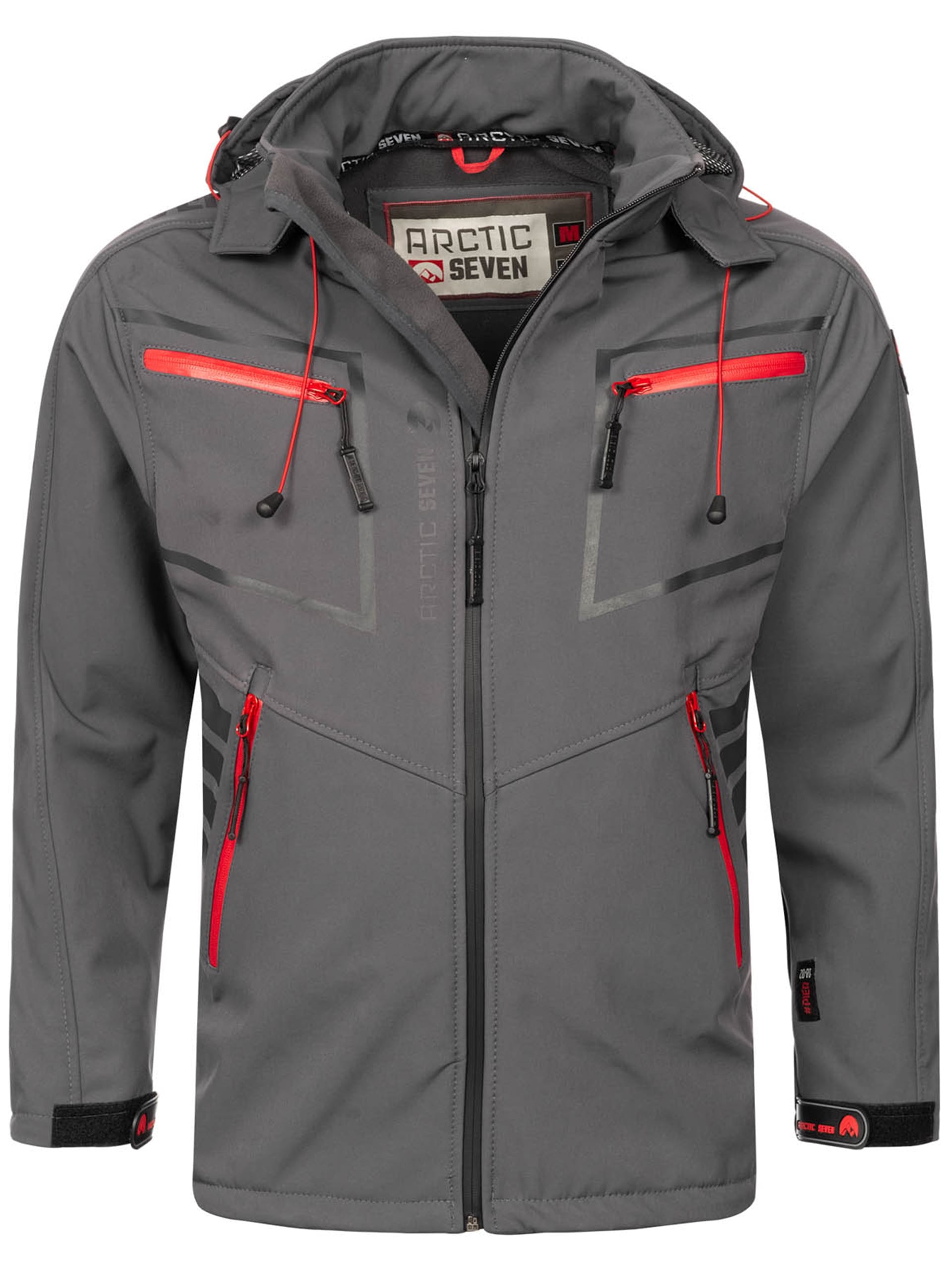 Arctic Seven Softshelljacke »Arctic Seven Herren Softshell Jacke AS088«