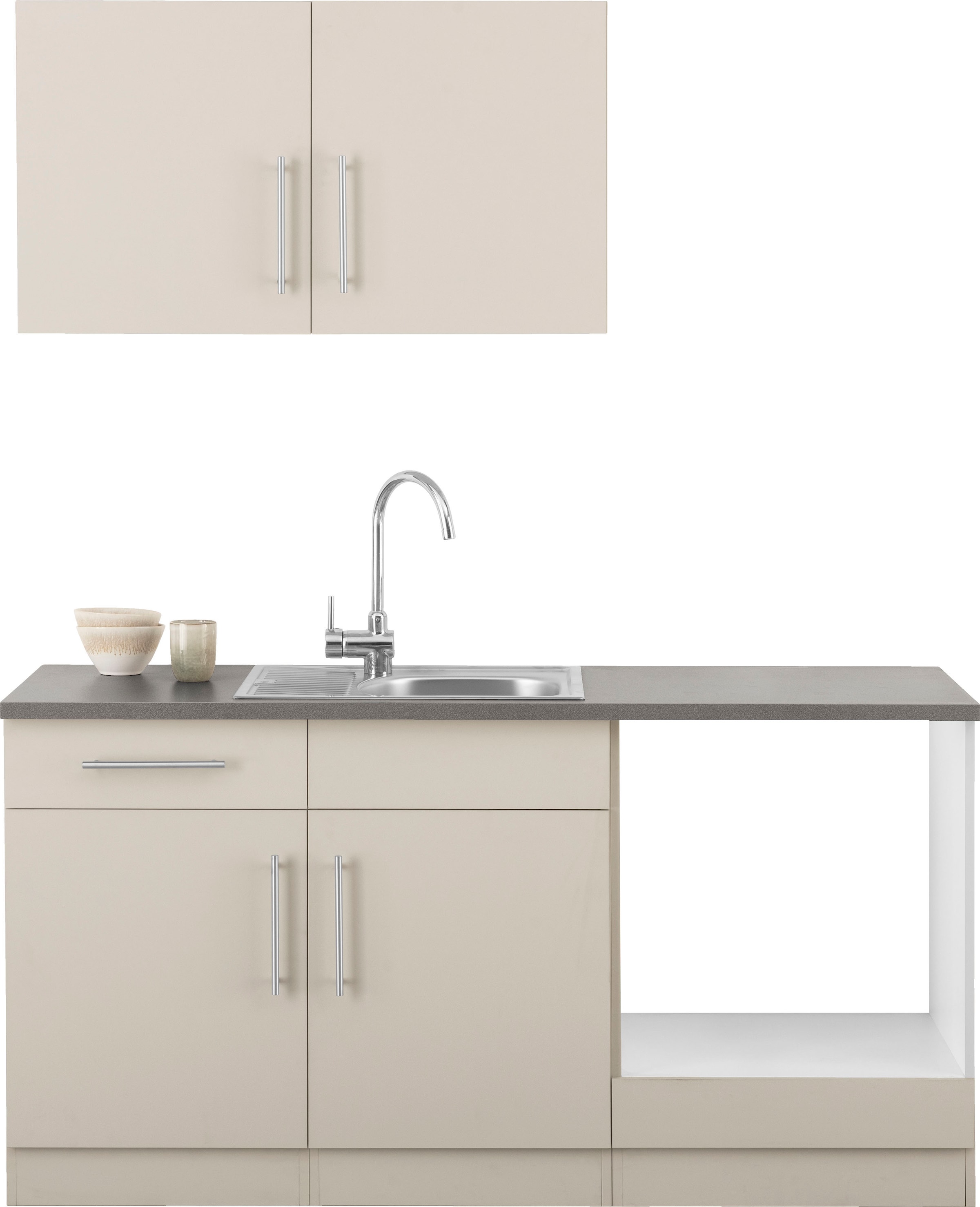 wiho Küchen Küche »Cali, TOPSELLER« wahlweise mit E-Geräten, Breite 160 cm