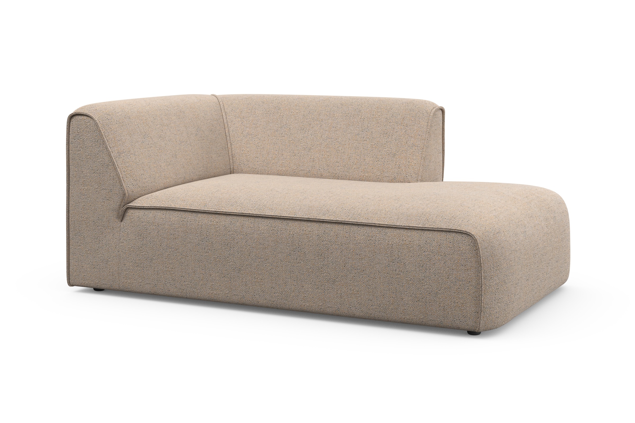 RAUM.ID Ottomane »Merid Chaiselongue, Maße B/T/H: 100/162/70 cm«, als Modul oder separat verwendbar, für individuelle Zusammenstellung