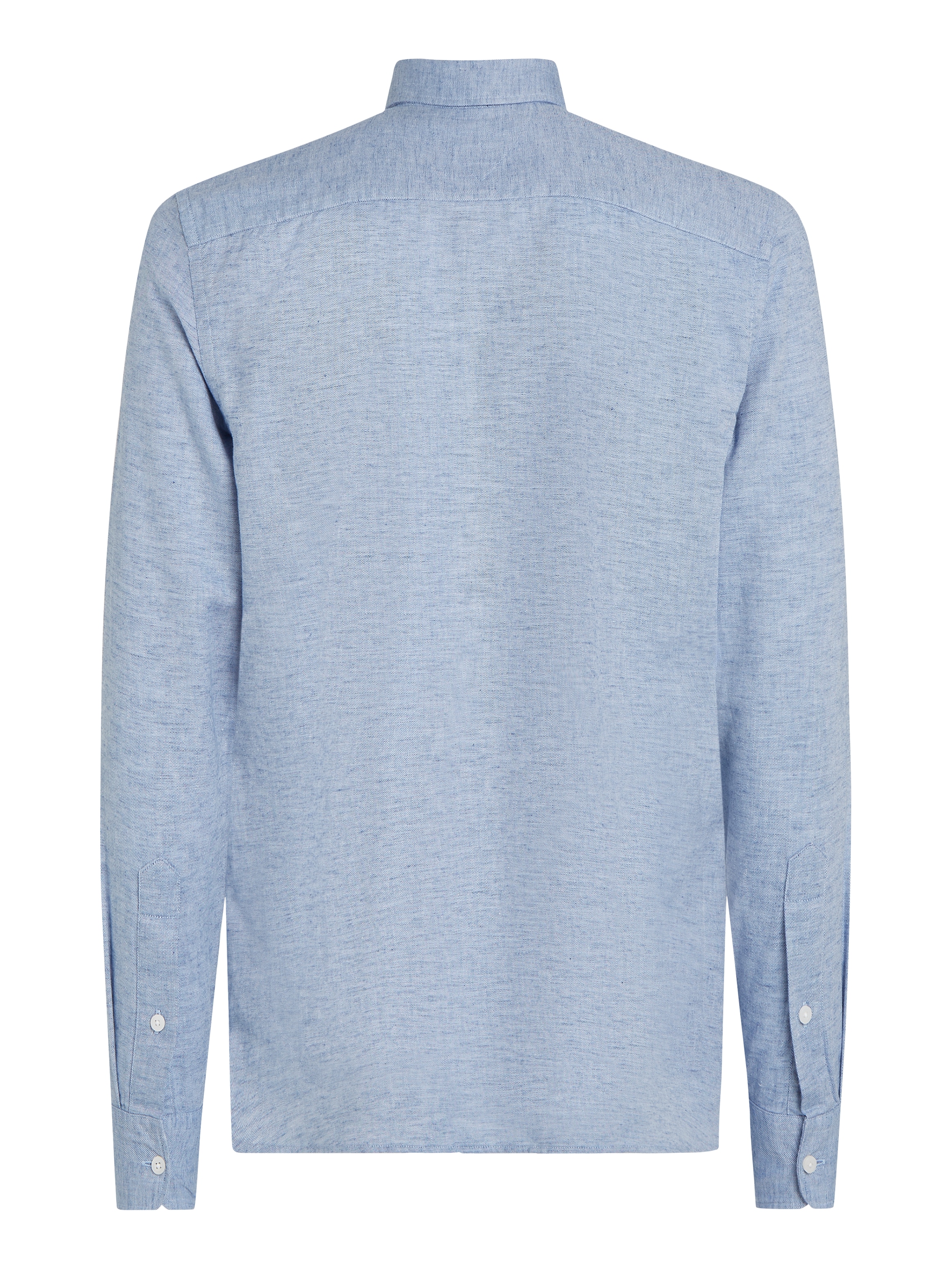 Tommy Hilfiger Langarmhemd »BRUSHED LINEN SOLID SF SHIRT«