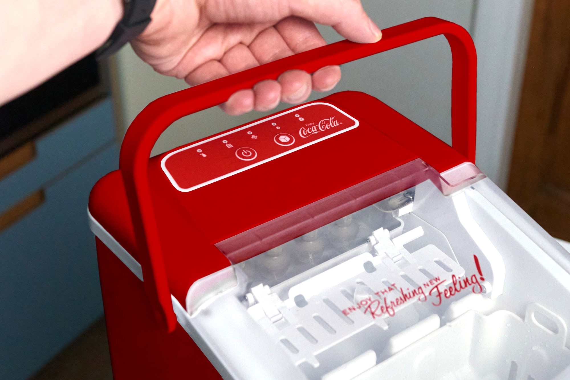 SALCO Eiswürfelmaschine »SEB-28CC«, COCA-COLA ® ICE CUBE MAKER