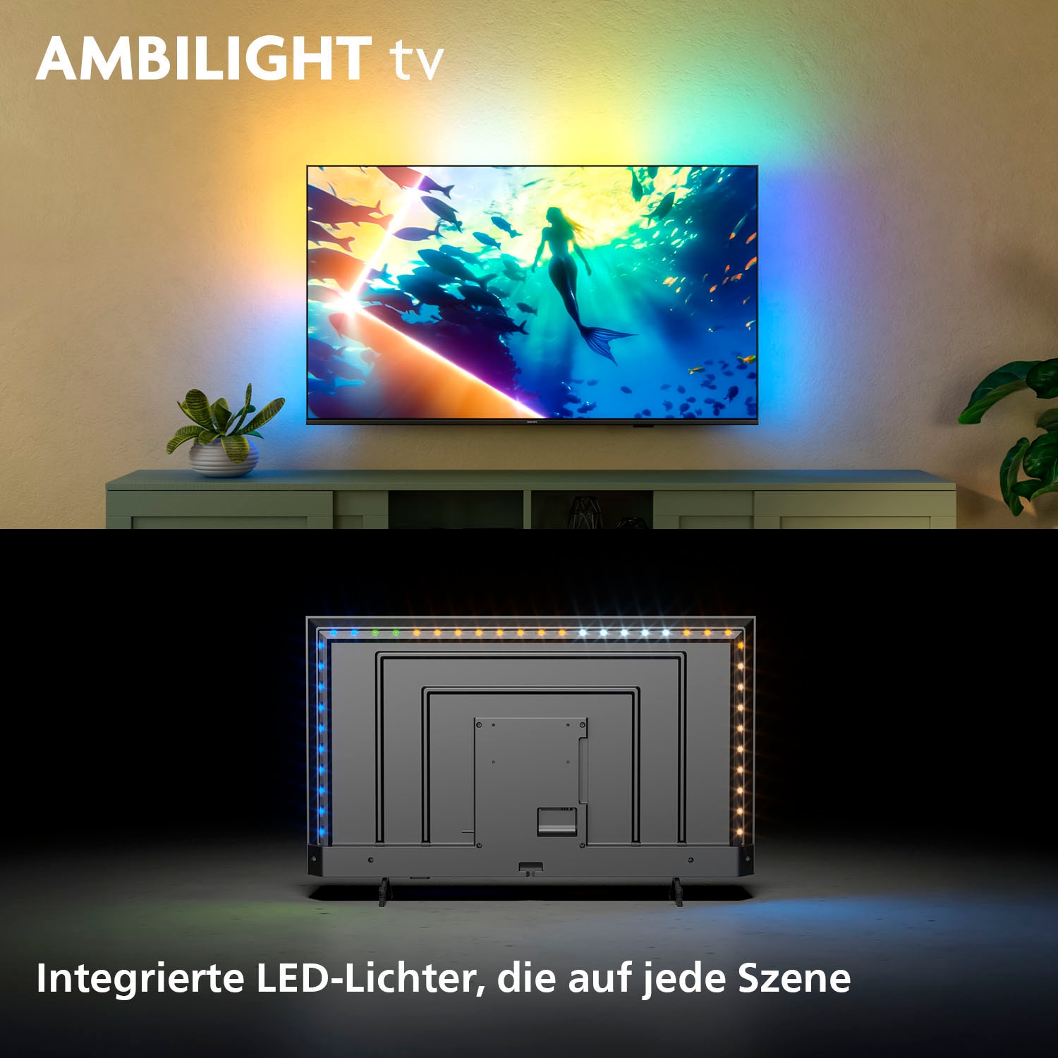 Philips LED-Fernseher »43PUS8000/12«, 4K Ultra HD, Smart-TV