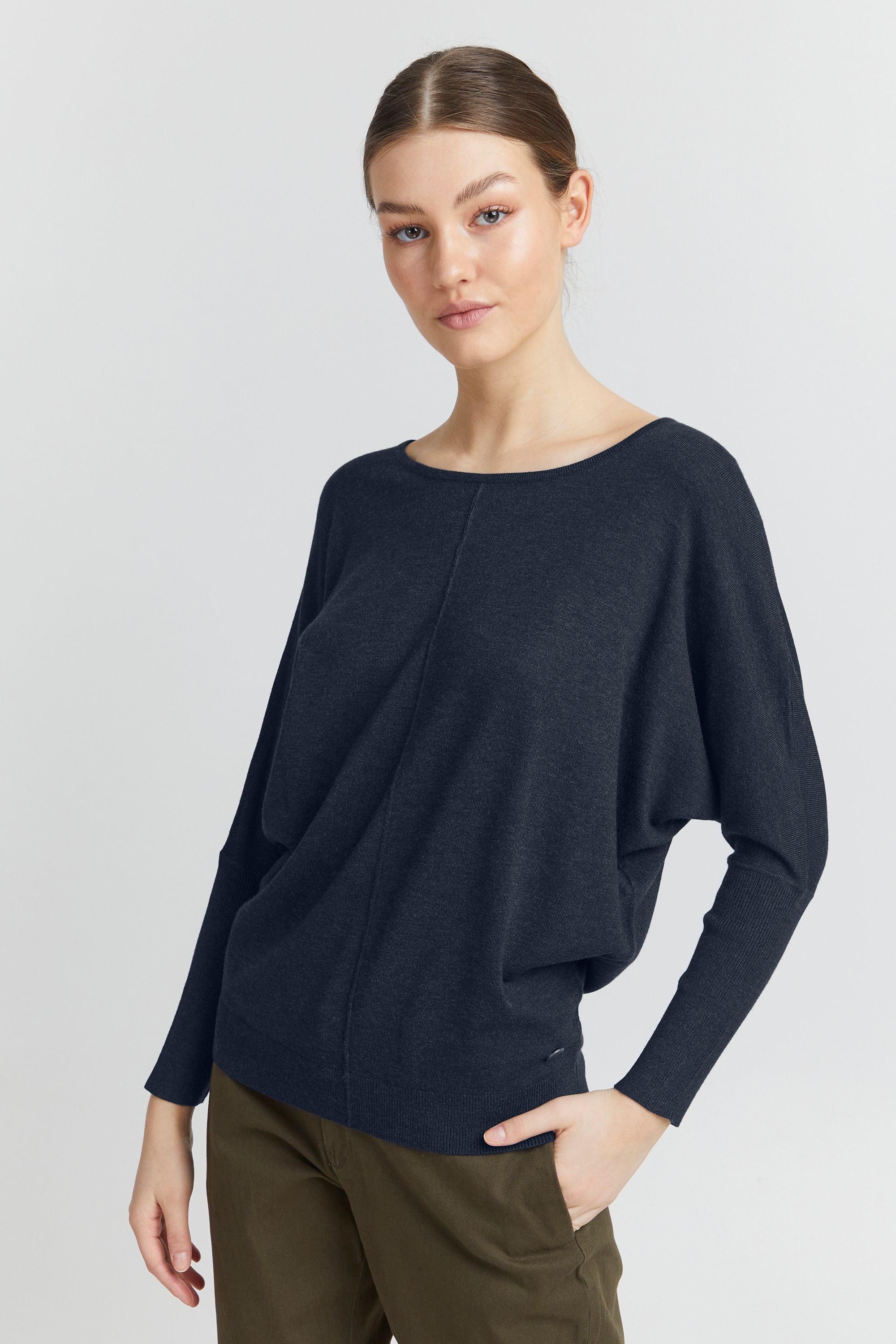 OXMO Strickfleece-Pullover »Strickpullover OXHerdis«