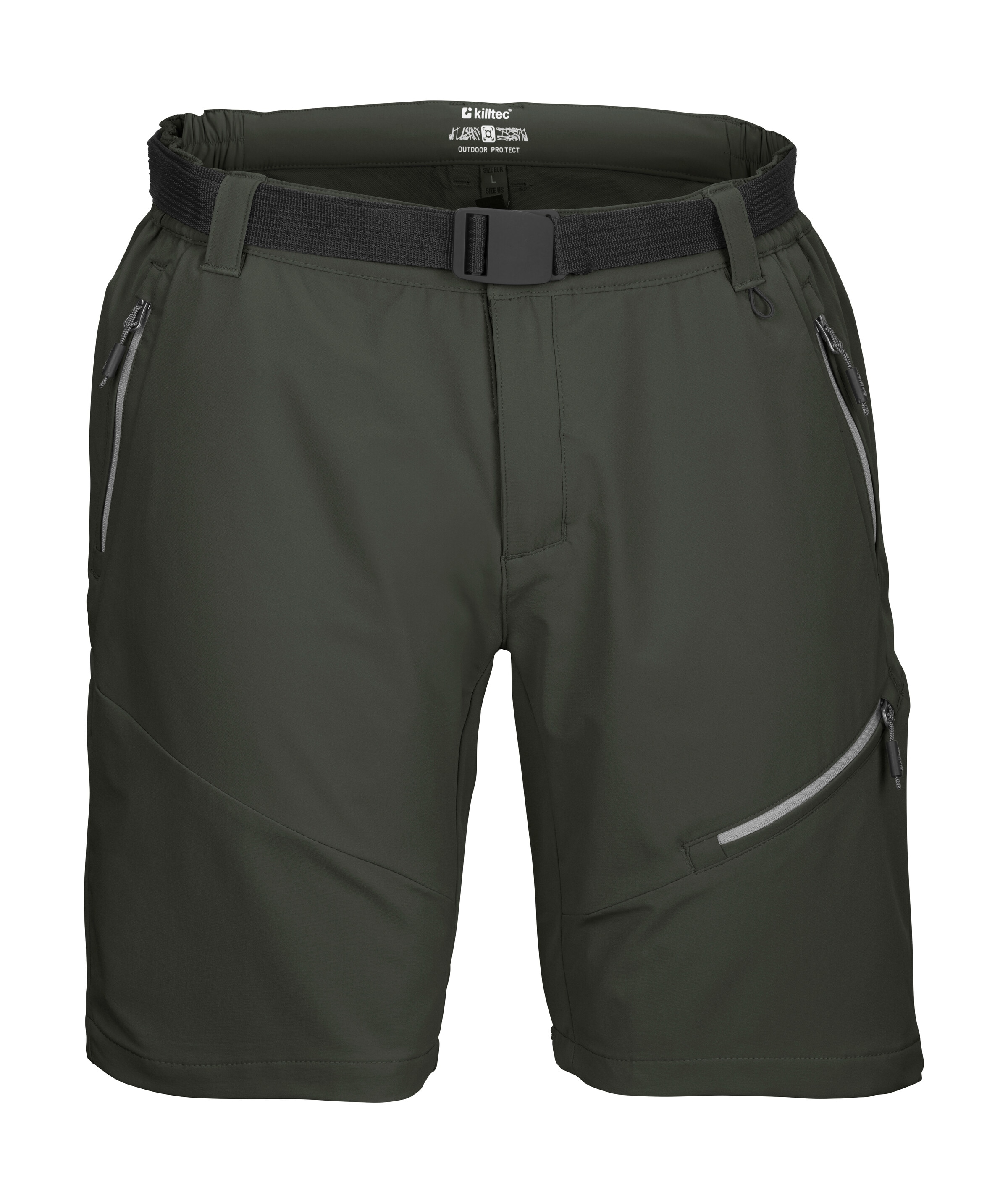 Killtec Shorts »KOS 247 MN SHRTS«  Wasserabweisend, schnelltrocknend, inkl. Gürtel, 4-Wege Stretch