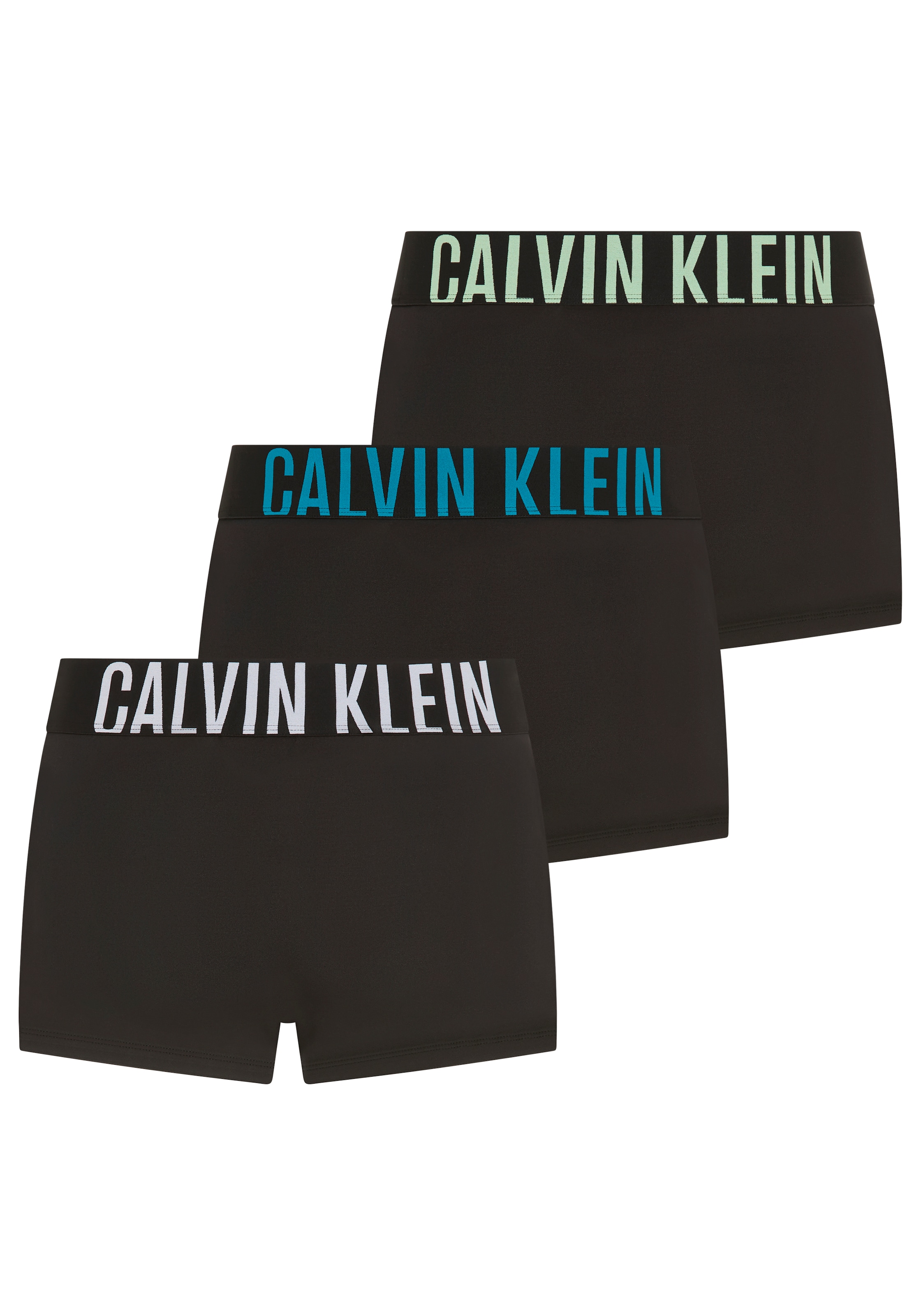 Calvin Klein Underwear Trunk »TRUNK 3PK« Packung, 3er, 3 Stk. mit Logo-Stretchbund
