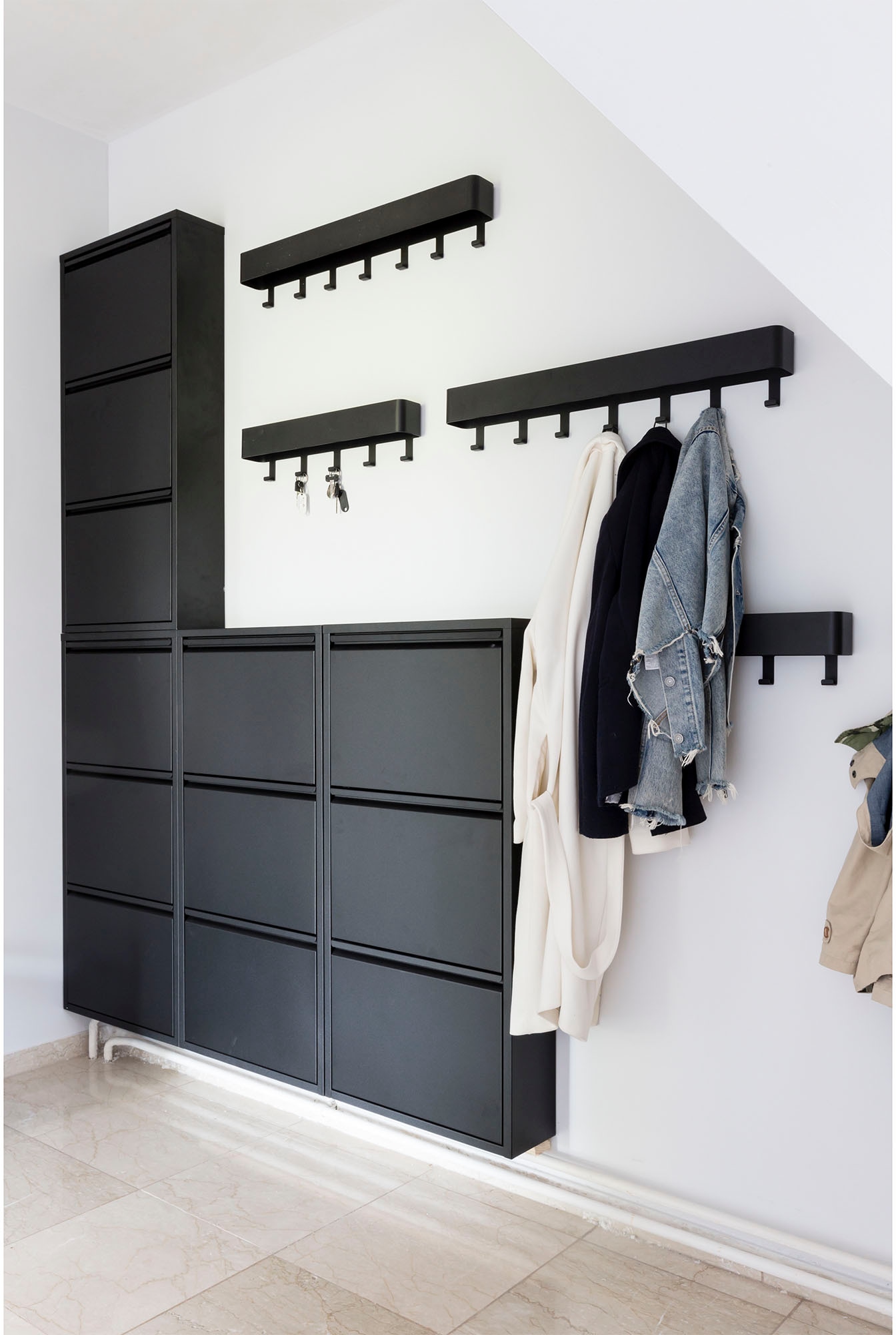 Spinder Design Schuhschrank »Billi« Metall, Breite 50 cm