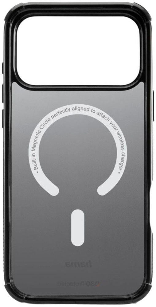 Hama Smartphone-Hülle »Handyhülle für Apple iPhone 17 Pro Max 18 Pro Max D3O« Smartphones D3O-Technologie, Fallschutz bis 3,5 m, Kratzschutz, magnetisch