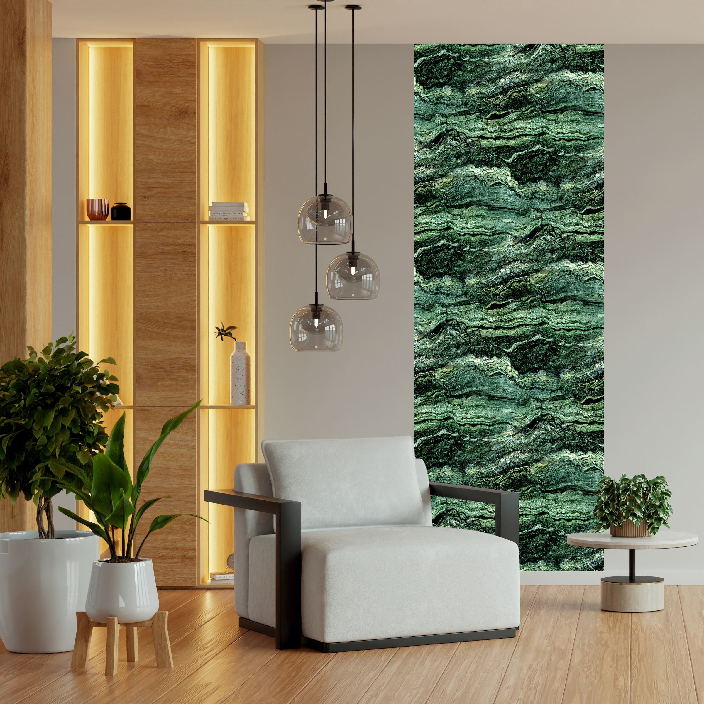 queence Vinyltapete »Bich« Abriebeffekte | Steinoptik | bedruckt | clean | minimalistisch | unifarben glatt 90x250cm, selbstklebend, kinderleichte Anbringung, , Sticker