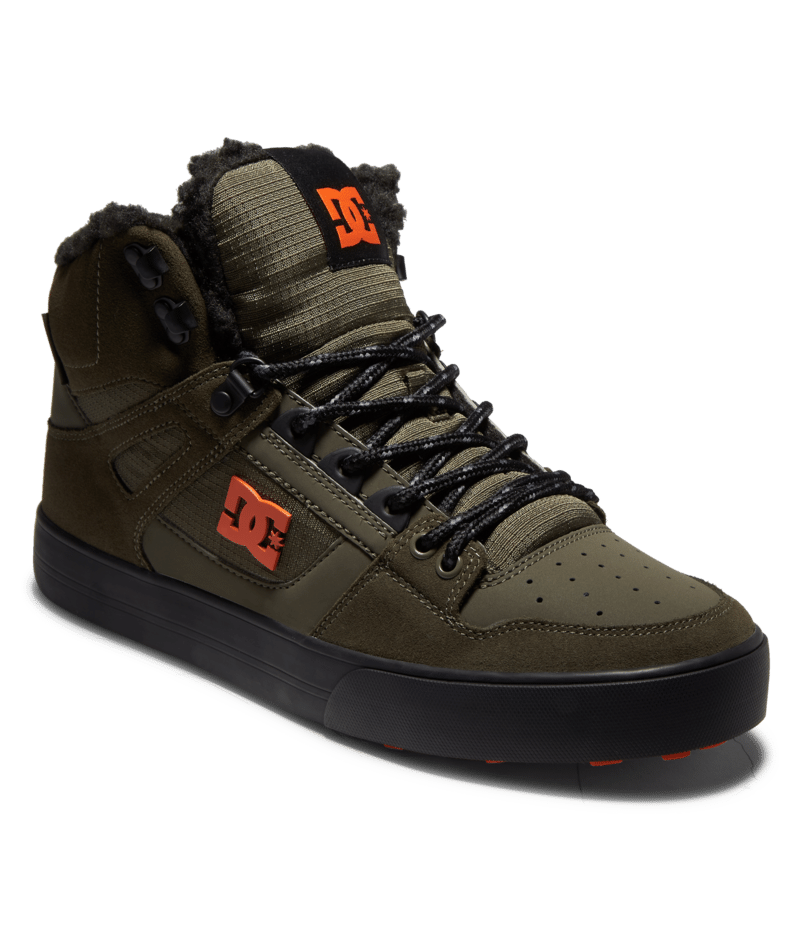 DC Shoes Sneakerboots »PURE HIGH-TOP WC WNT«, Winterschuhe, Winterboots, Schnürboots, Wintersneaker, gefüttert
