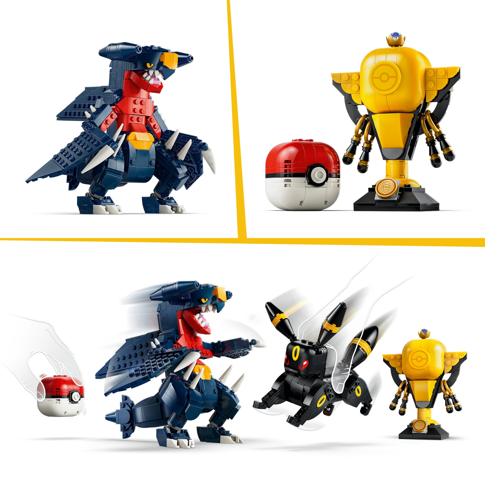 LEGO® Konstruktionsspielsteine »SMART Play: Nachtaras und Knakracks Duell um die Meisterschaft (72165)« LEGO Pokémon; Mit SMART Brick kombatibel (nicht enthalten)