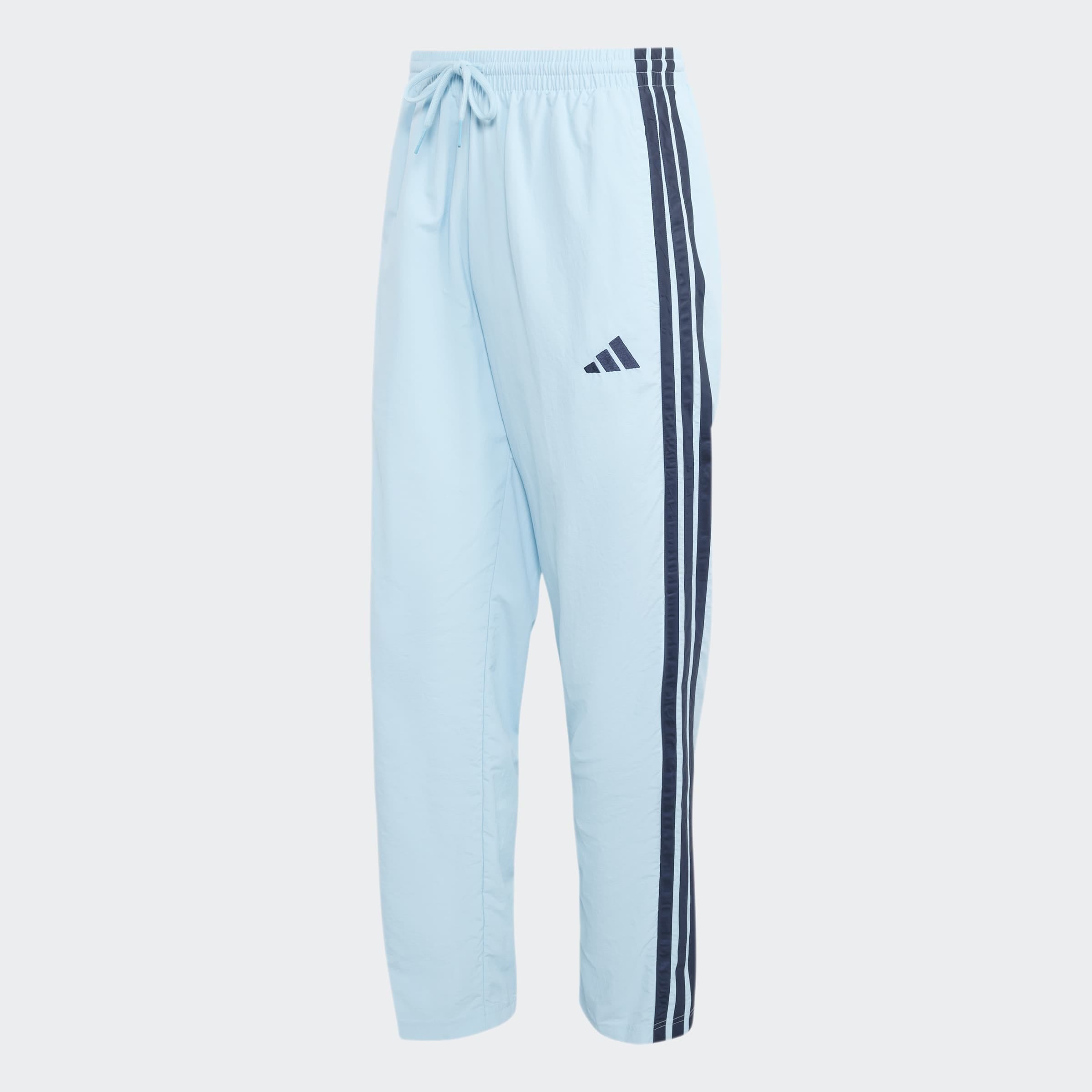 adidas Sportswear Sporthose »ESSENTIALS 3-STREIFEN WOVEN OPEN HEM«