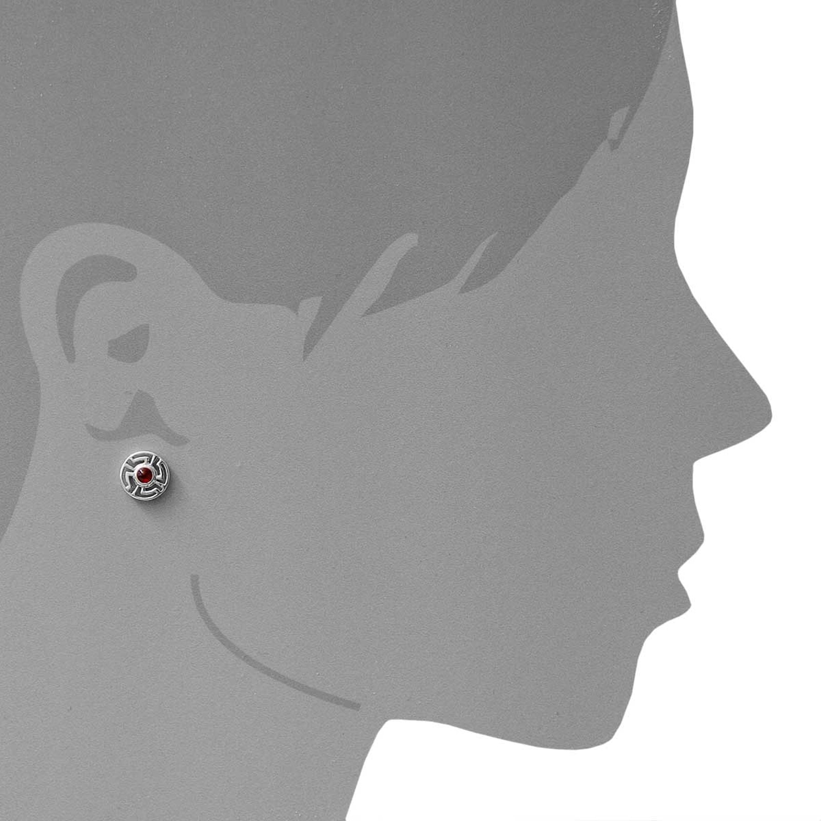OSTSEE-SCHMUCK Paar Ohrstecker »- Sunna - Silber 925/000 - Bernstein«