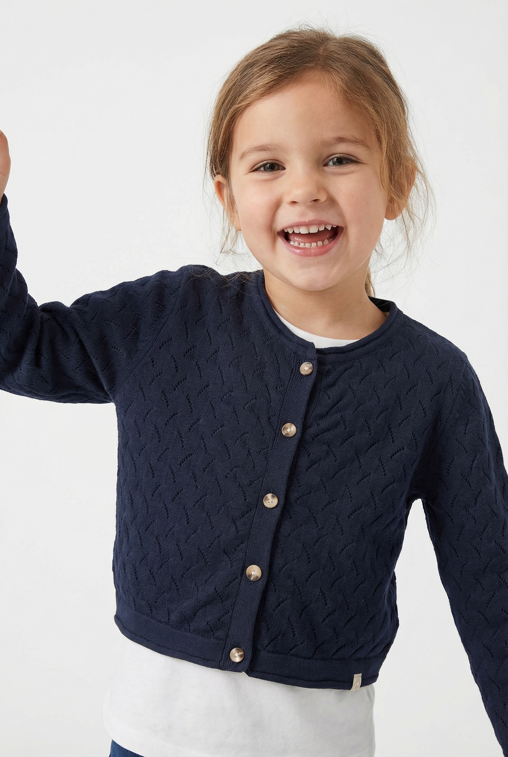 KIDS ONLY Strickjacke »KMGMEGAN LIFE  LS CARDIGAN KNT NOOS«