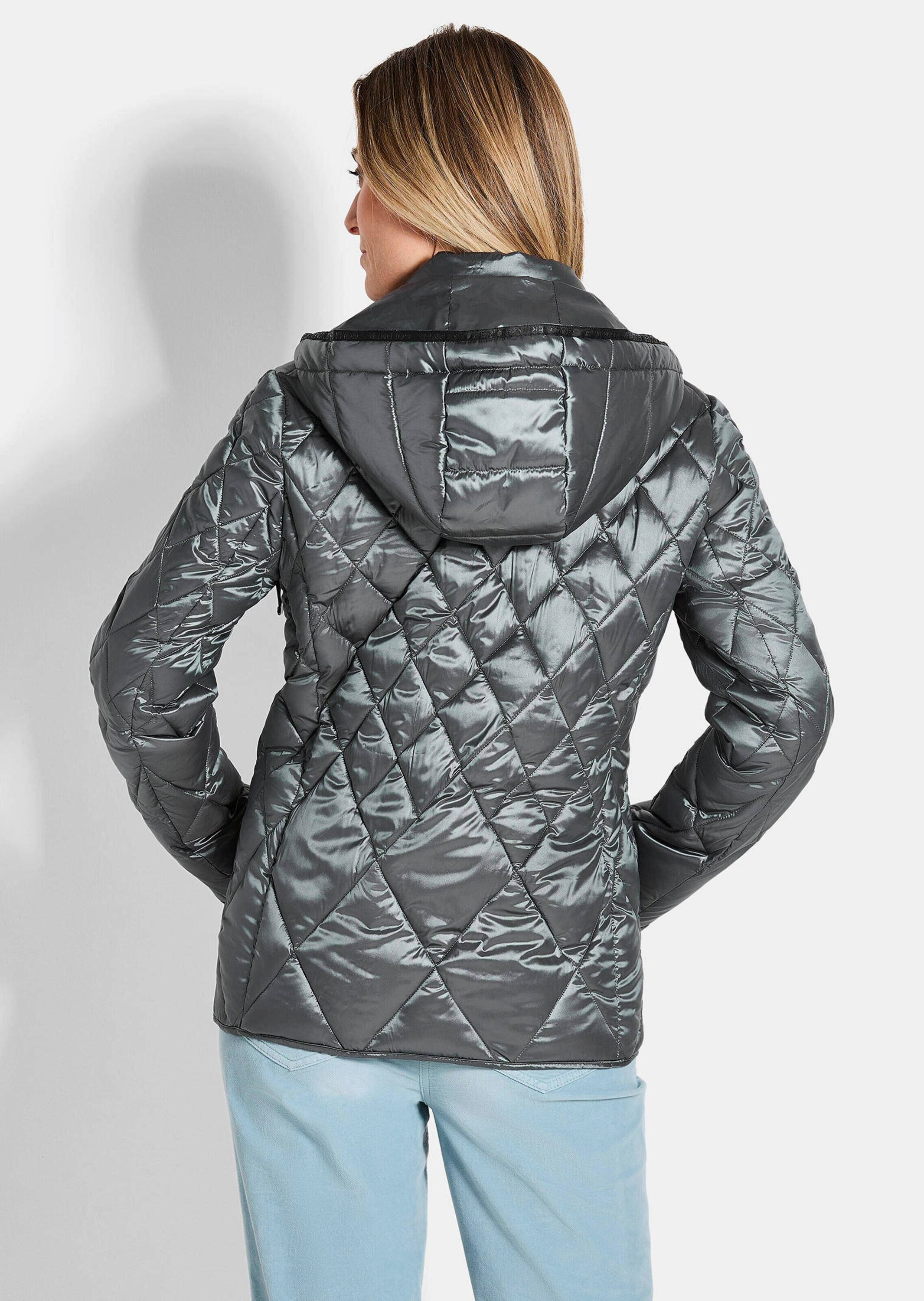 GOLDNER Kurzjacke »Steppjacke mit Rautenmuster« Besonderer Diamant-Stepp