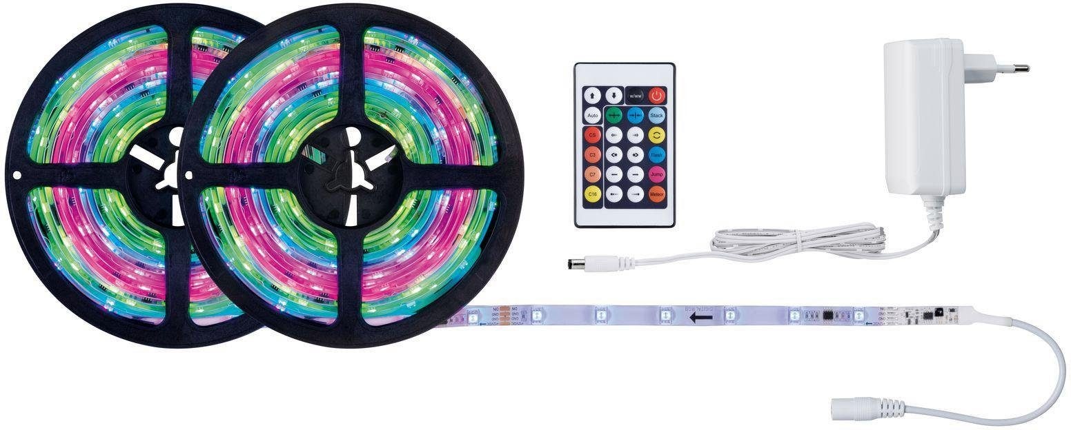 LED-Streifen »FN SimpLED Strip Set 10m Motion RGB«, 17W, 230/12V, DC, Weiß Kunststoff