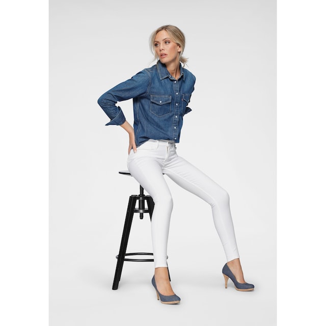 Levi\'s® Jeansbluse »ESSENTIAL WESTERN«, mit Brusttaschen mit Druckknöpfen  kaufen im OTTO Online Shop
