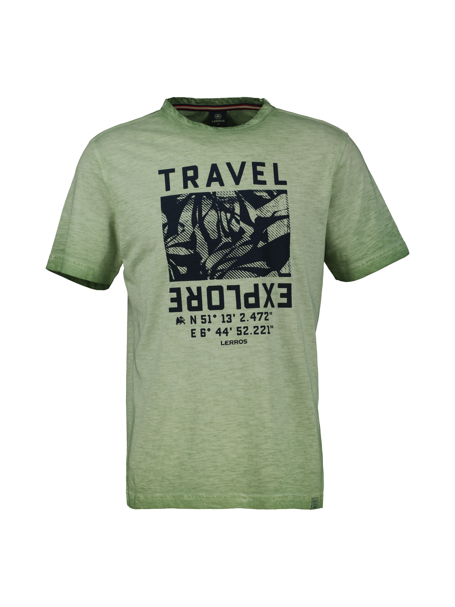 LERROS T-Shirt »LERROS Modisches Herren T-Shirt mit Brustprint«