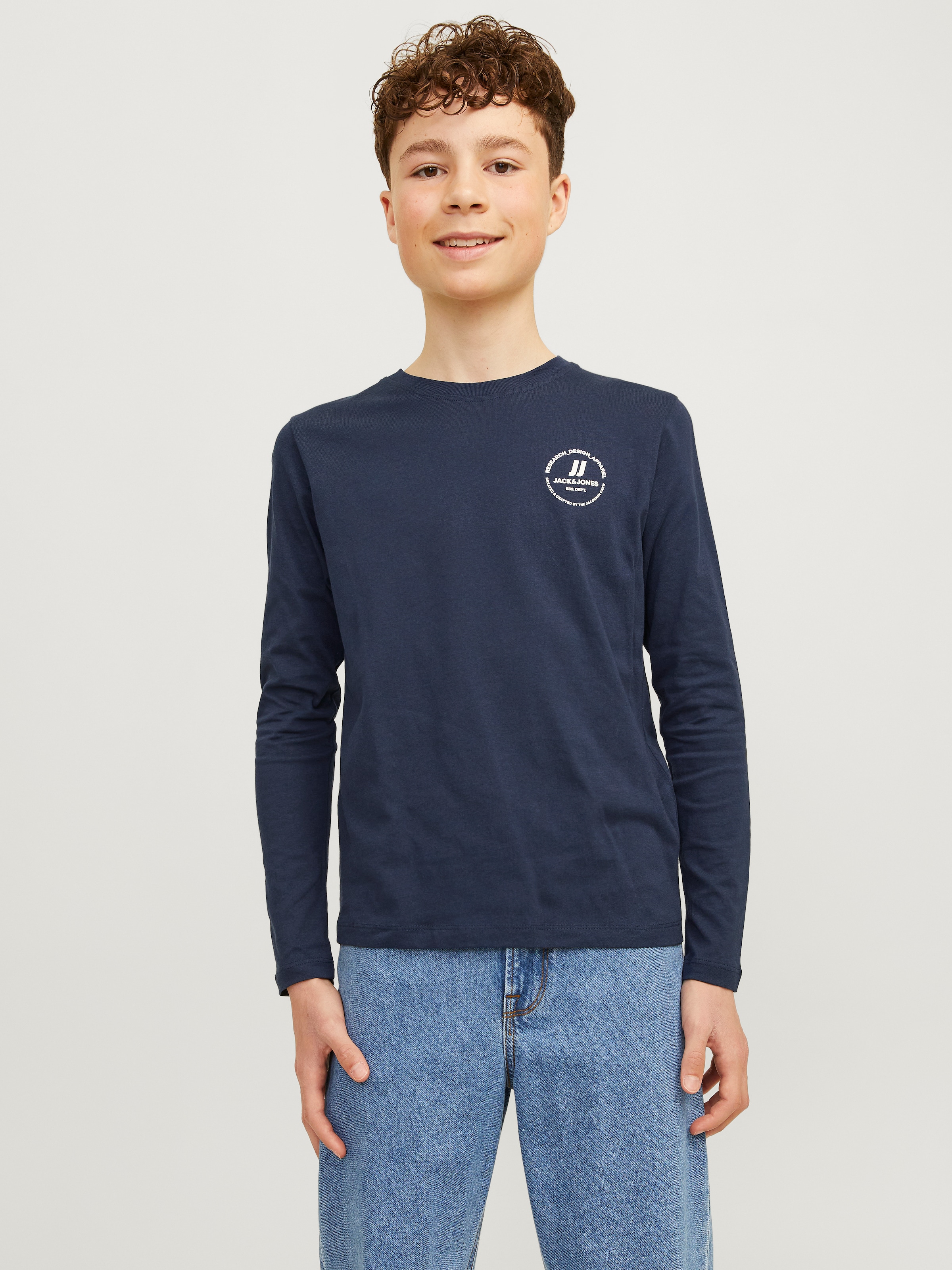 Jack & Jones Junior Langarmshirt »JJESWIFT TEE LS NOOS JNR«