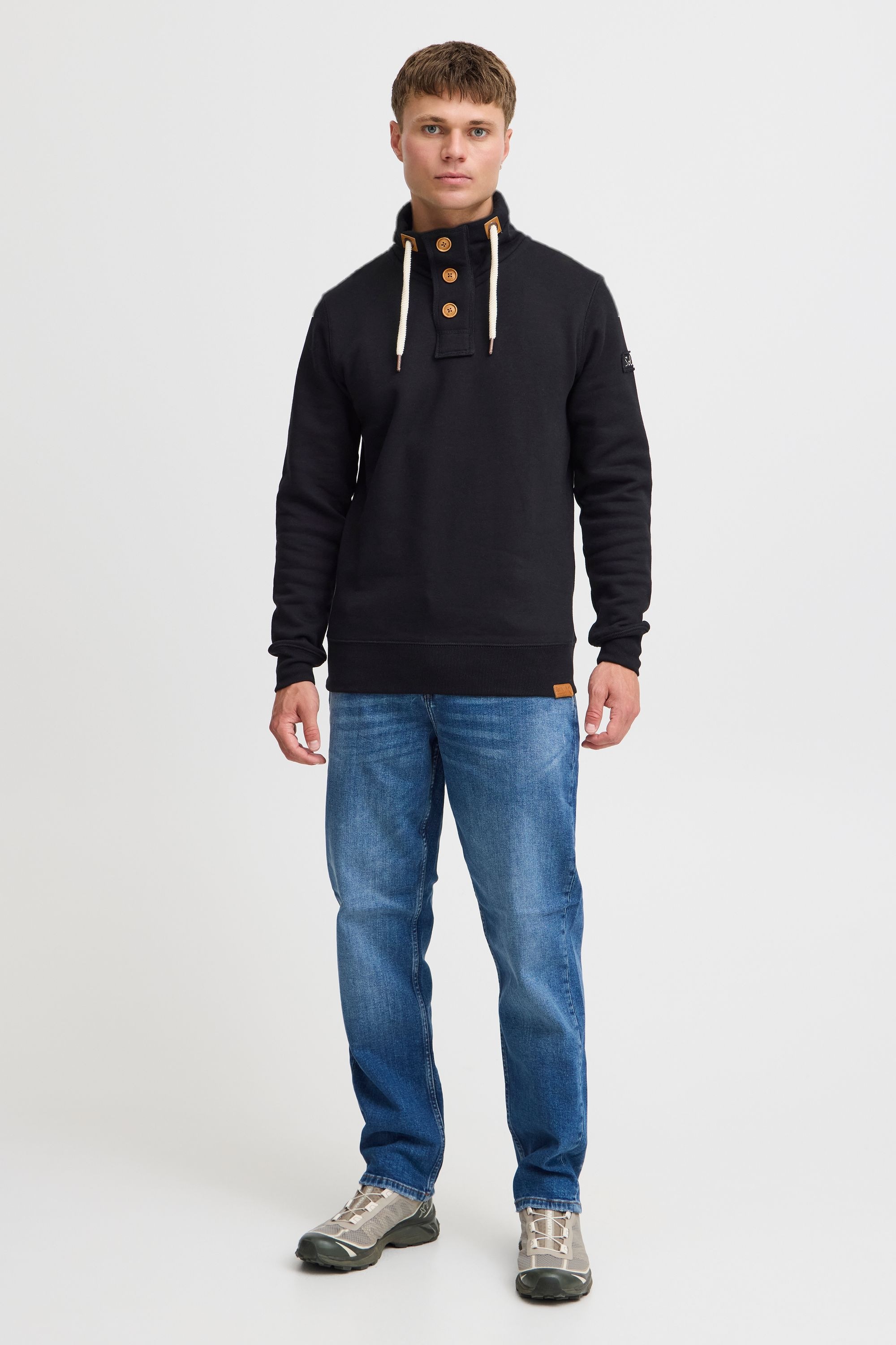 !Solid Stehkragenpullover »Stehkragenpullover SDTripTroyer«