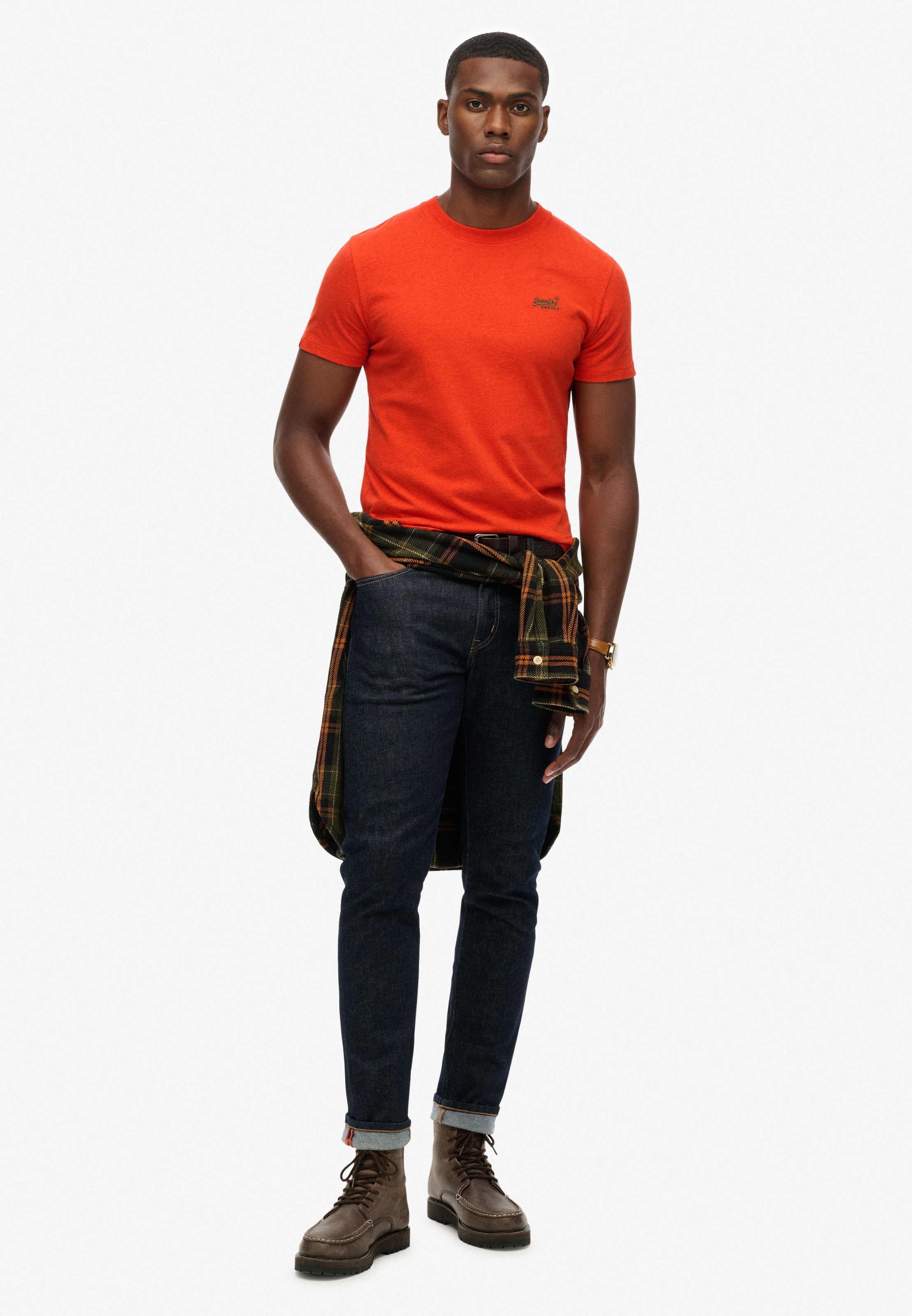Superdry Rundhalsshirt »ESSENTIAL LOGO EMB TEE«