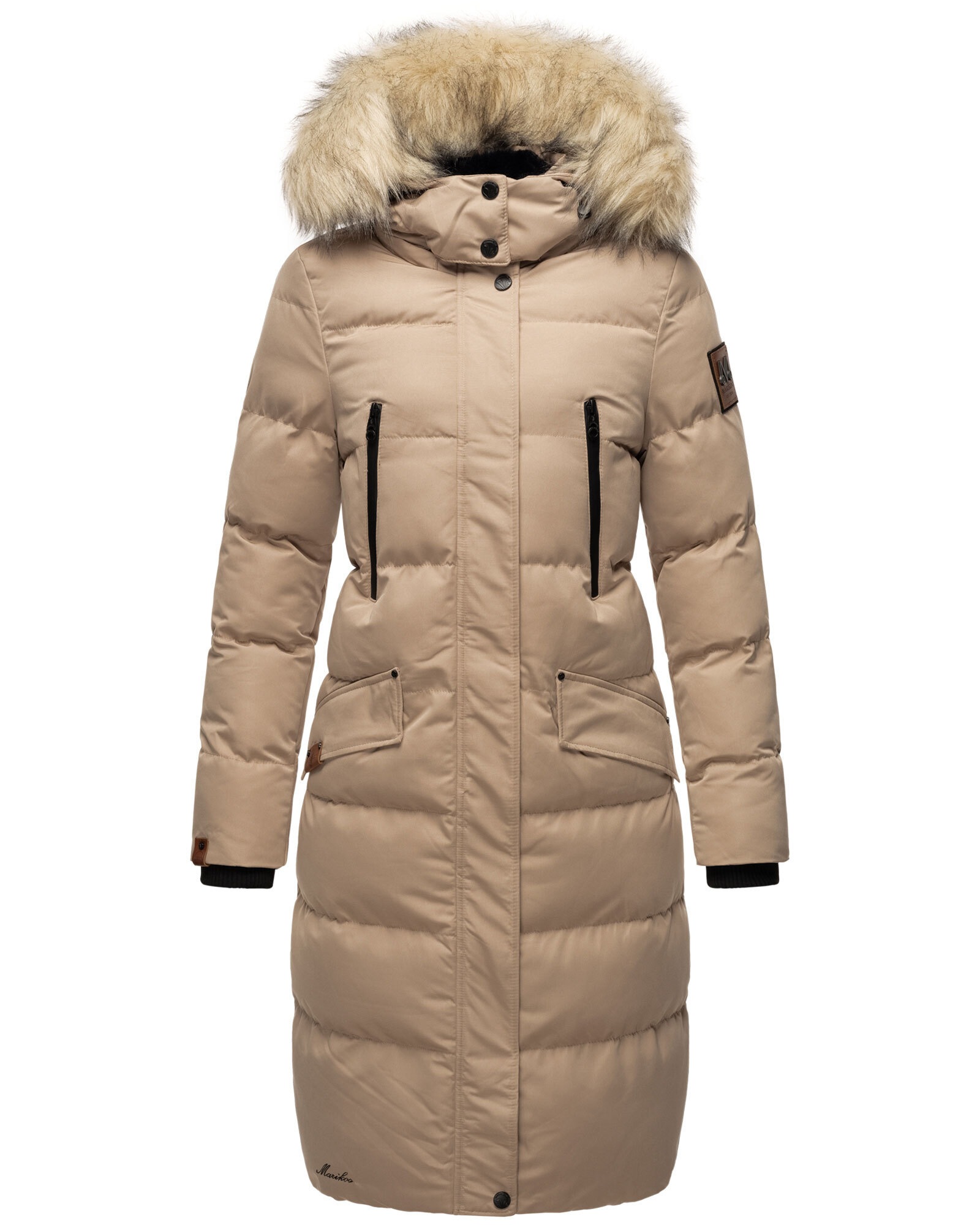 Marikoo Winterjacke »Marikoo Schneesternchen Damen Winter Steppjacke B890«