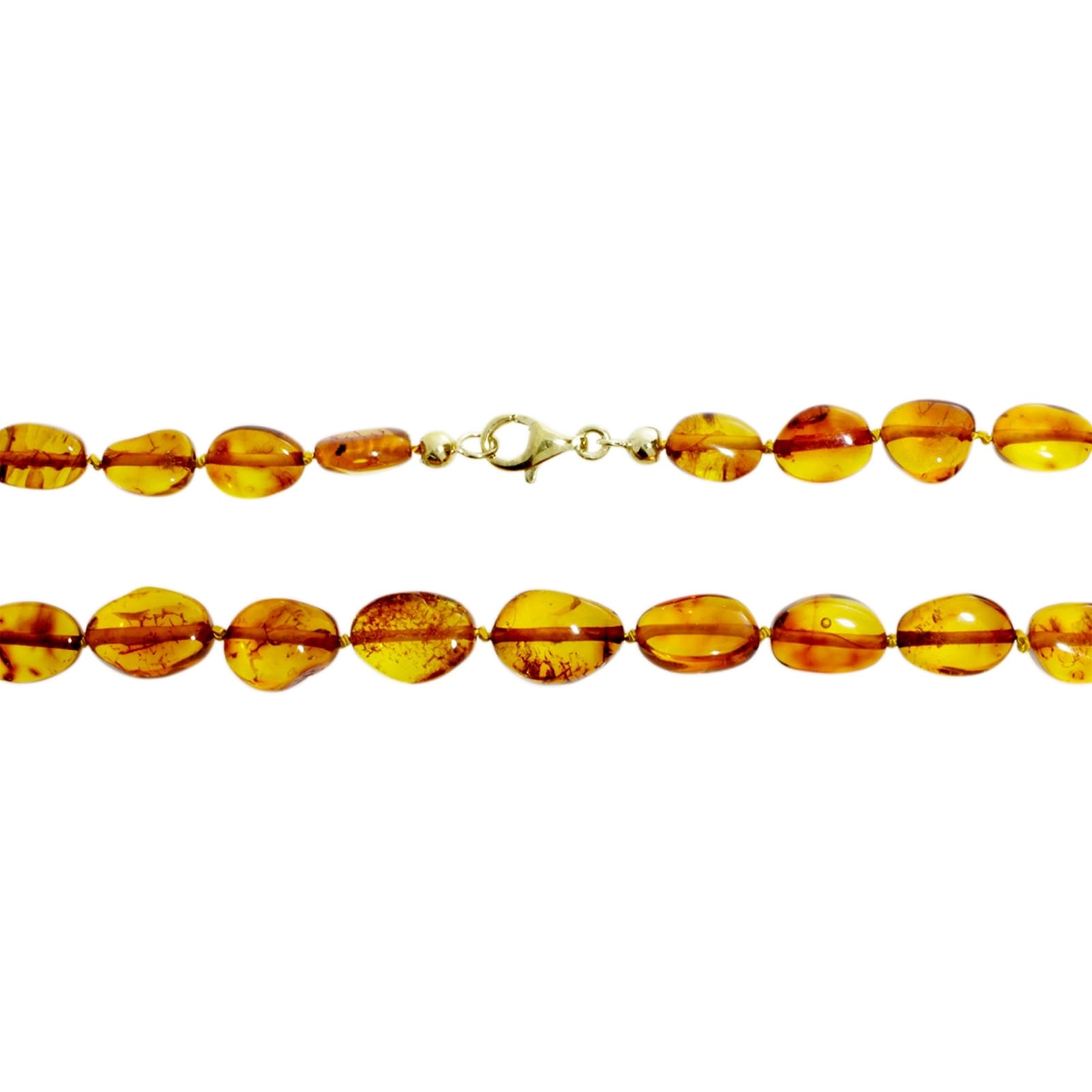 OSTSEE-SCHMUCK Kette ohne Anhänger »- Tocessa - Bernstein -,«