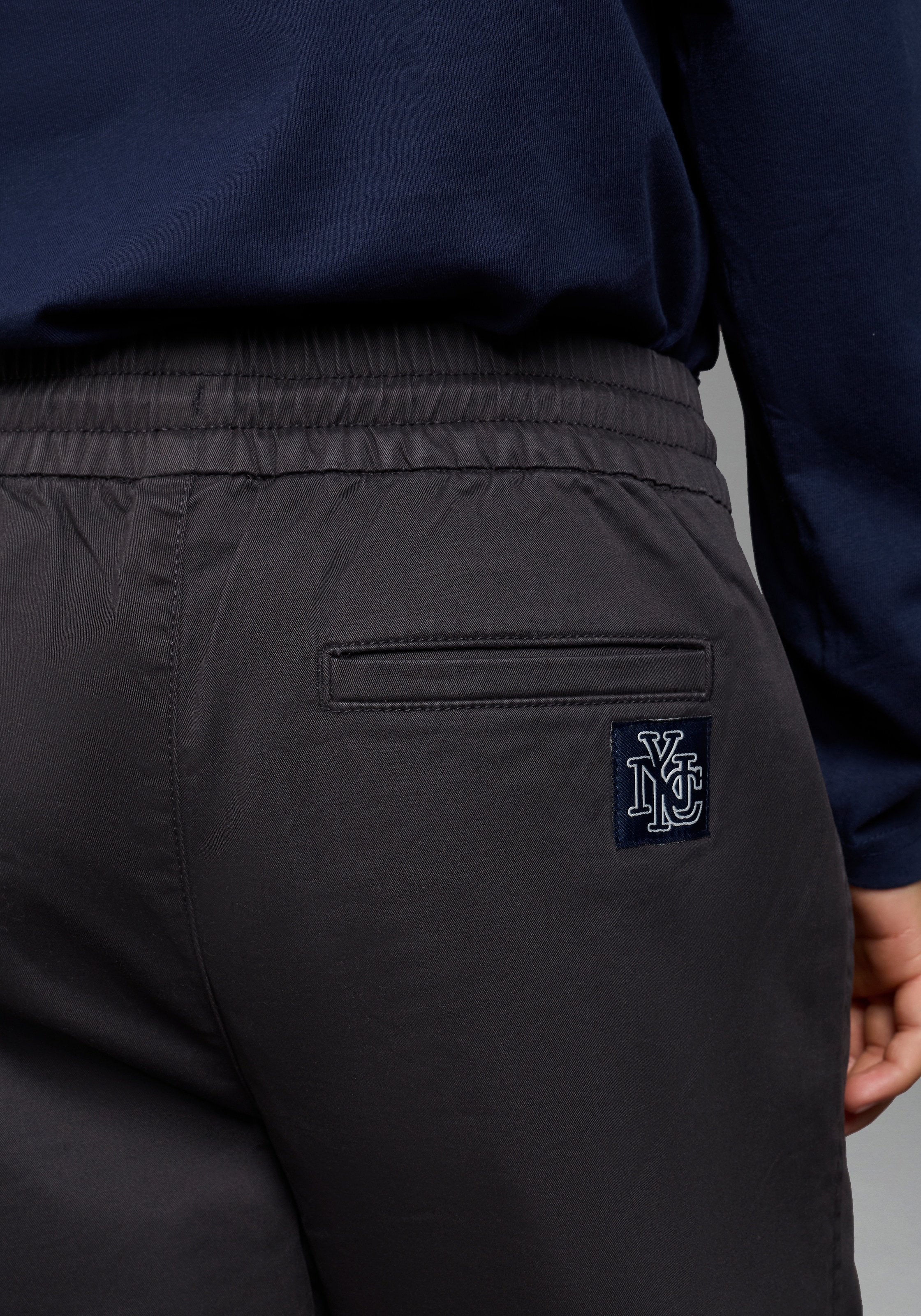 KIDSWORLD Schlupfhose »Twillhose in Schlupfform«  Twillhose in gerader Passform, mit innenliegendem Gummizug im Bund