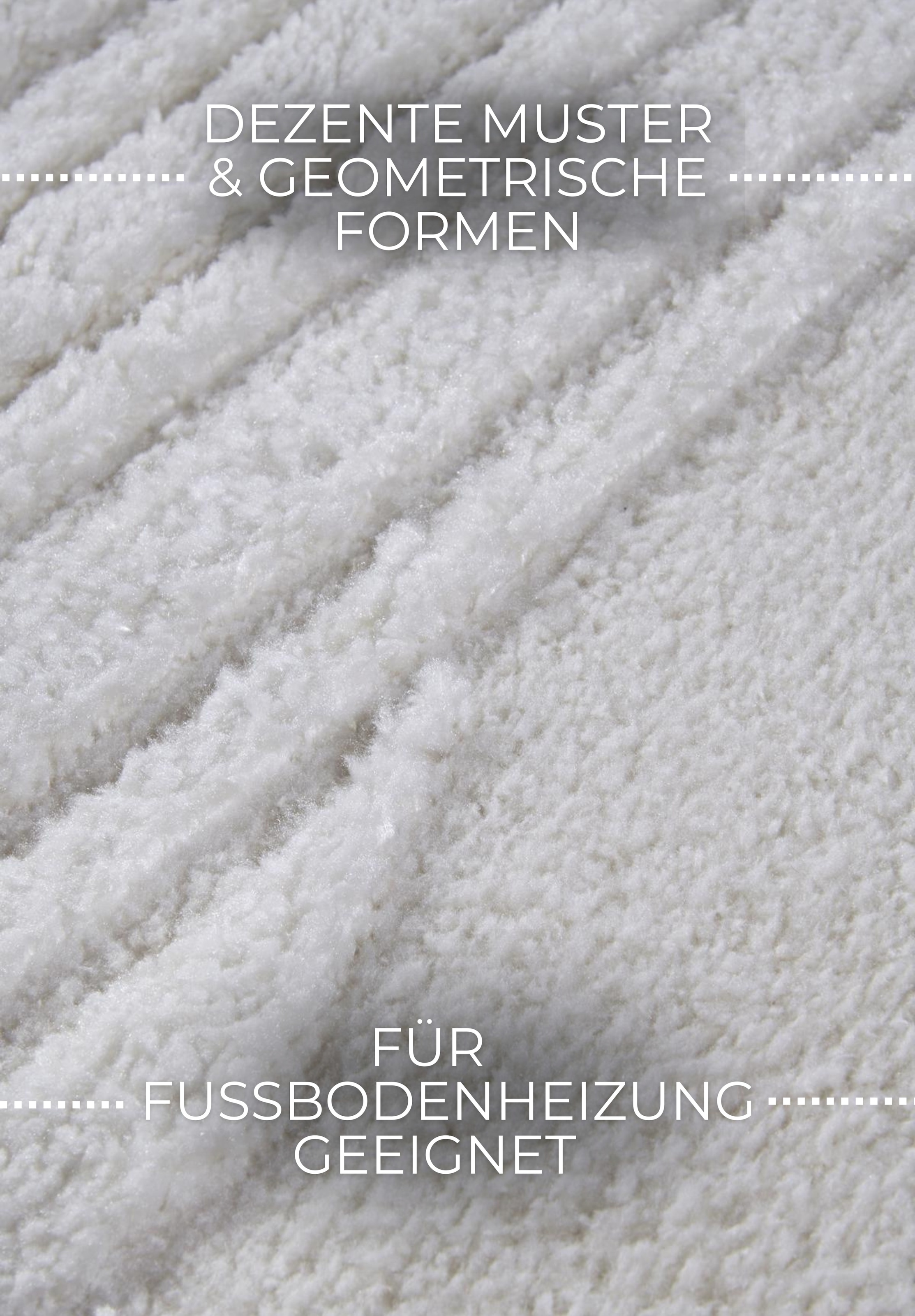 ELLE DECORATION Designteppich »Bartoux«, rechteckig, 18 mm Höhe, Hochflor, Shaggy, Läufer, weich, Langflor, modern, Hoch Tief Effekt