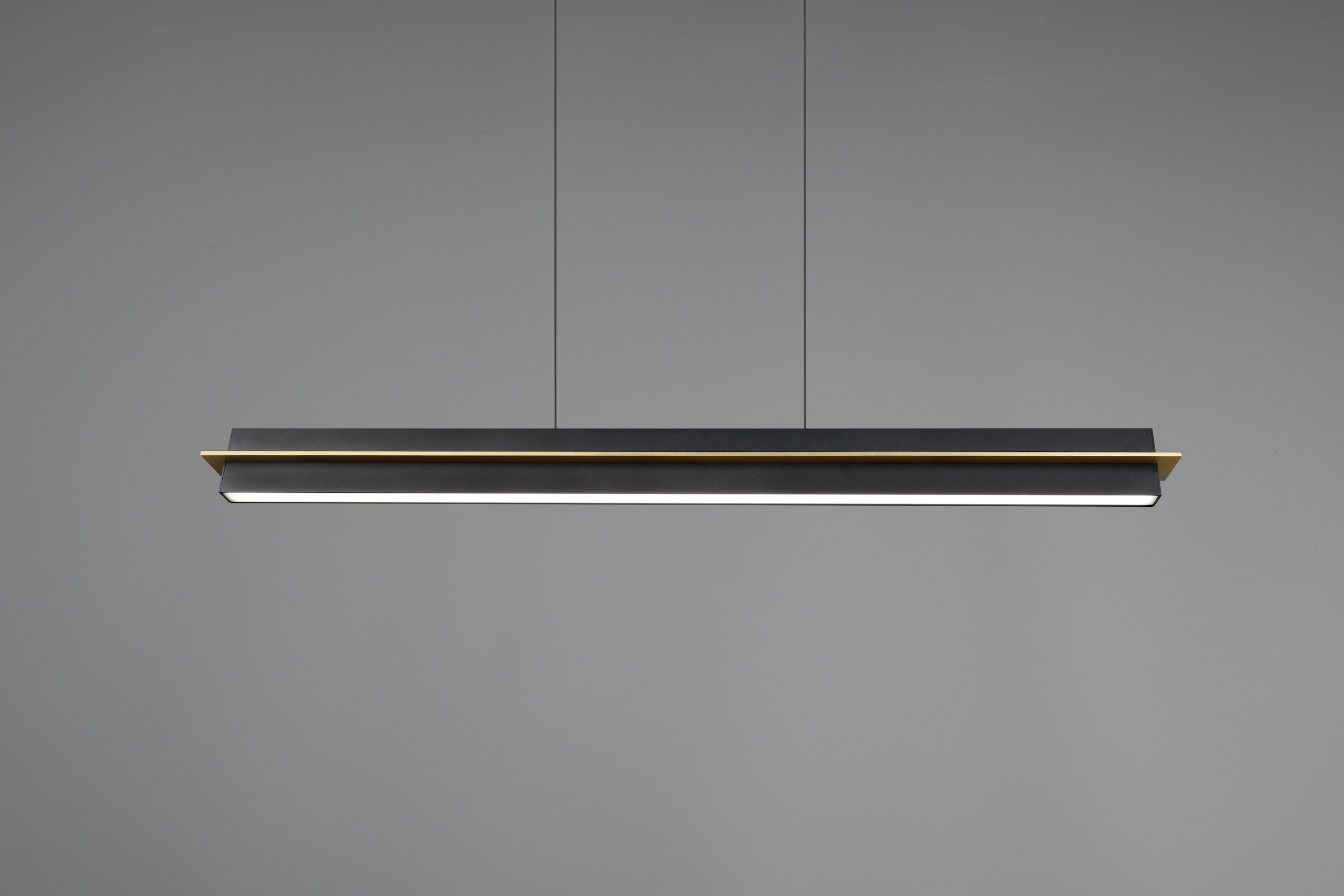 TRIO Leuchten LED Pendelleuchte »EMERSON, LED Hängeleuchte höhenverstellbar, 4-Stufen Touch Dimmer« LED-Board 1 Stk. Farbwechsler | warmweiß - kaltweiß Lichtfarbe einstellbar 2700-5000K warm- bis kaltweiß, Höhe max 150 cm