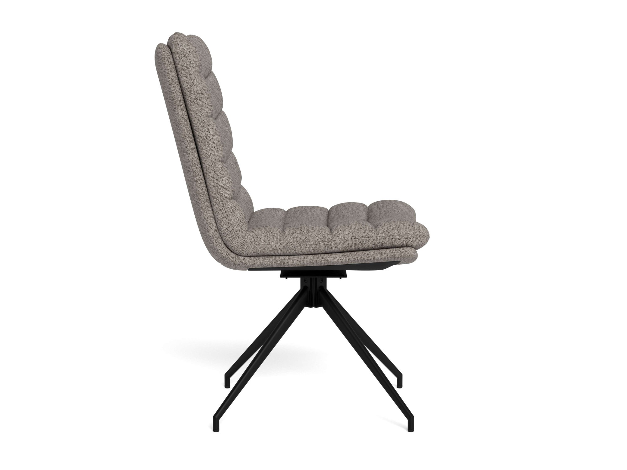 ACTONA GROUP Esszimmerstuhl »Grafton, Polsterstuhl, Stuhl« (Set) 2 Stk.Stuhl,  Bouclé, L-Form, Drehfunktion, Sitzhöhe 48,5