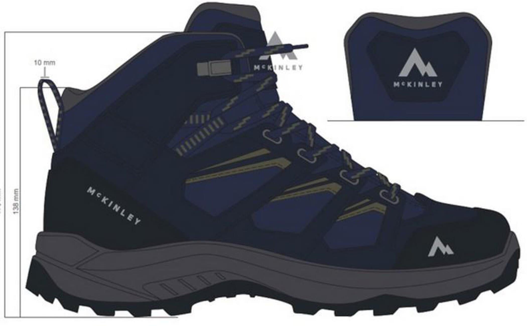 McKINLEY Wanderschuh »Discover III MID AQX«