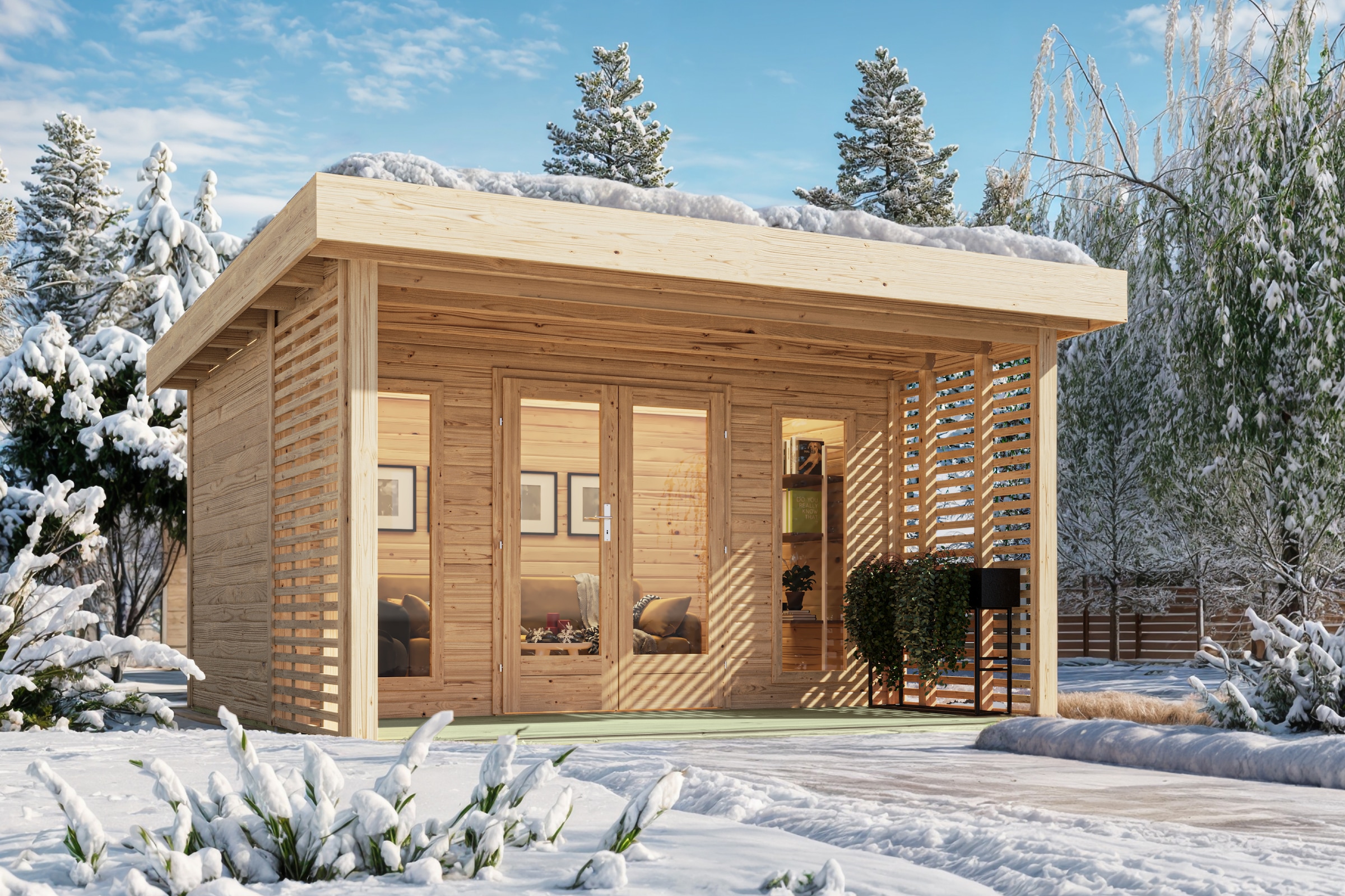 Karibu Gartenhaus »Clausensee«