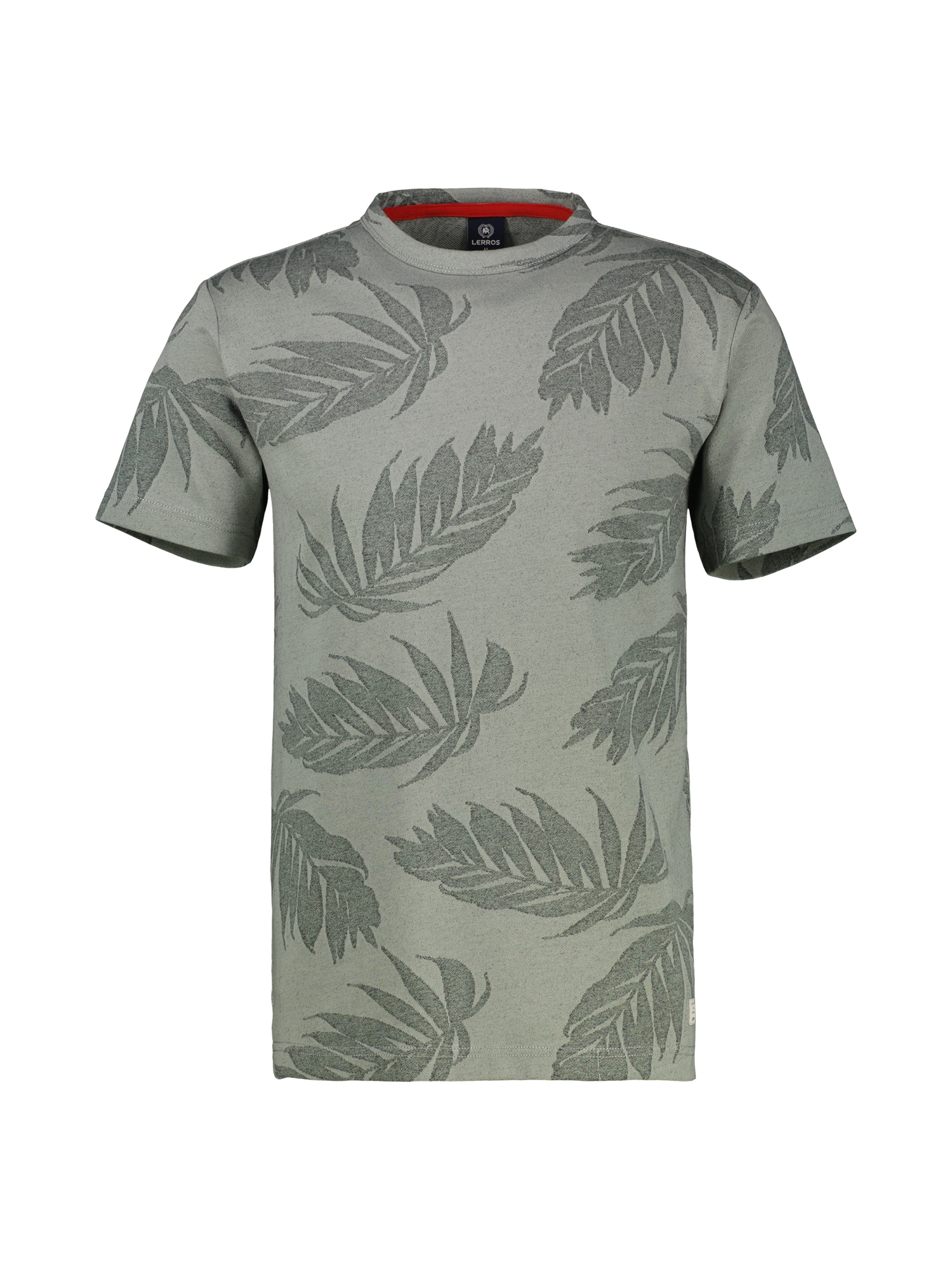 LERROS T-Shirt »LERROS Jacquard T-Shirt für Herren«