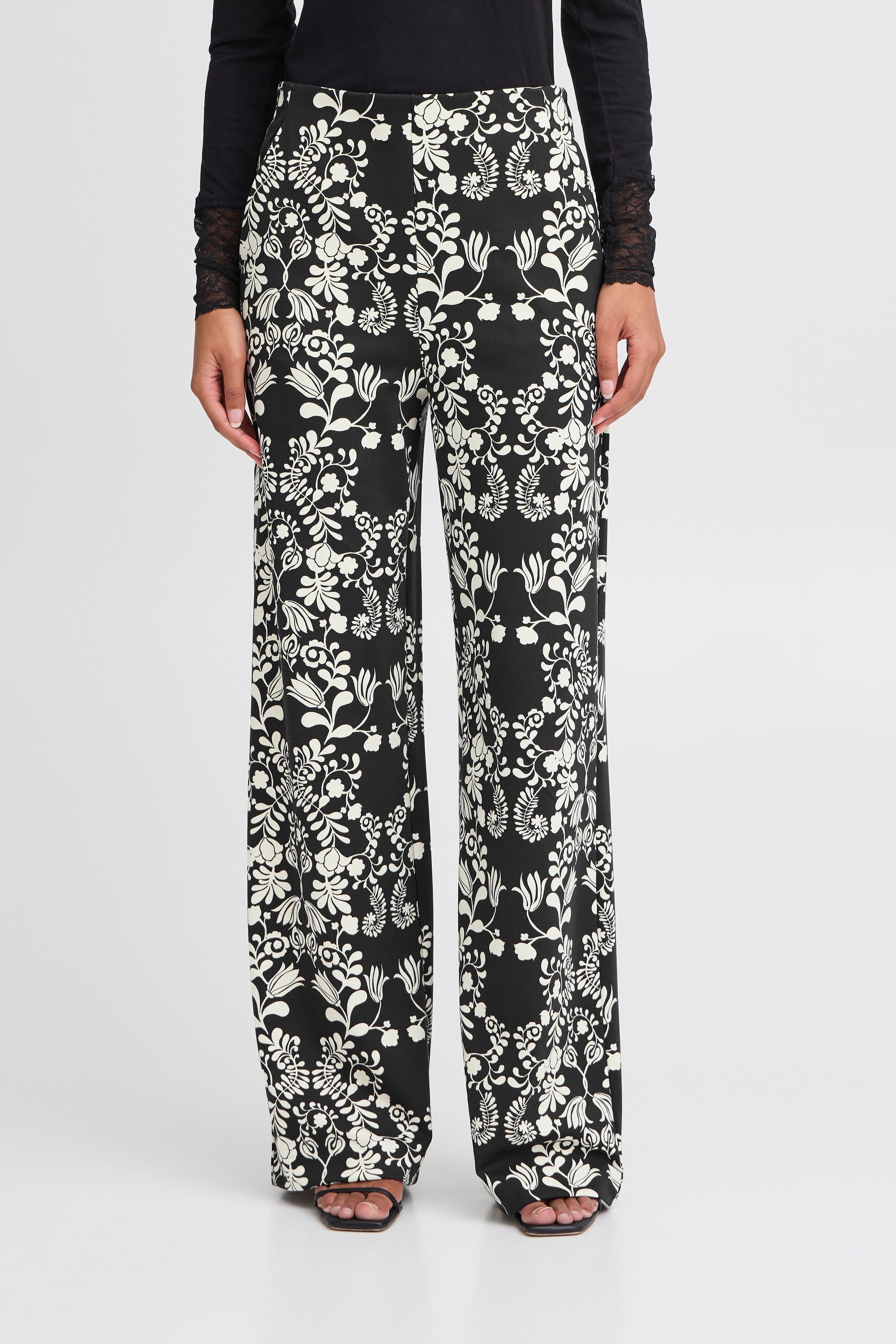 Ichi Stoffhose »Stoffhose IHKATE PRINT WIDE PA5«