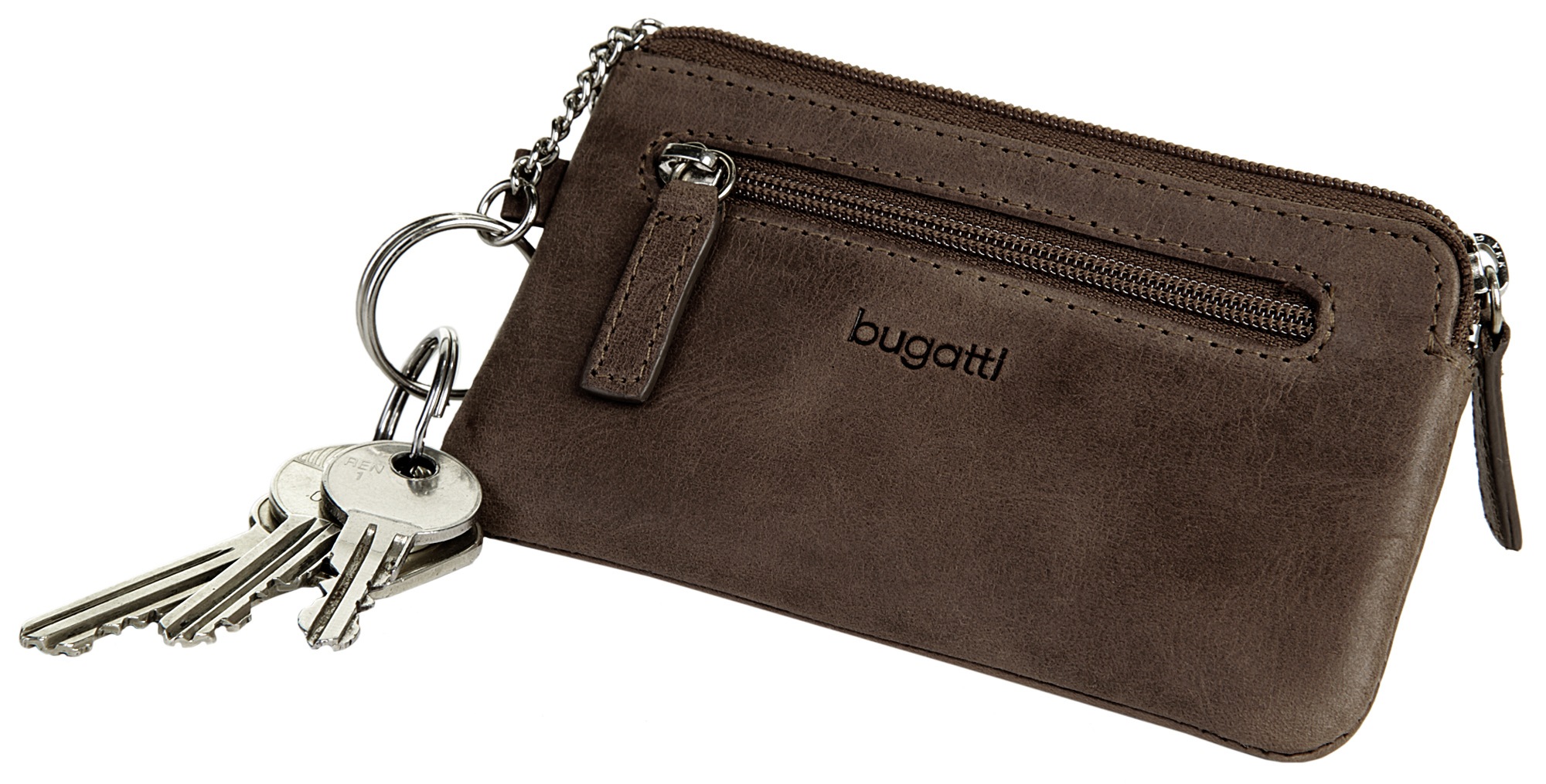 bugatti Schlüsseltasche echt Leder