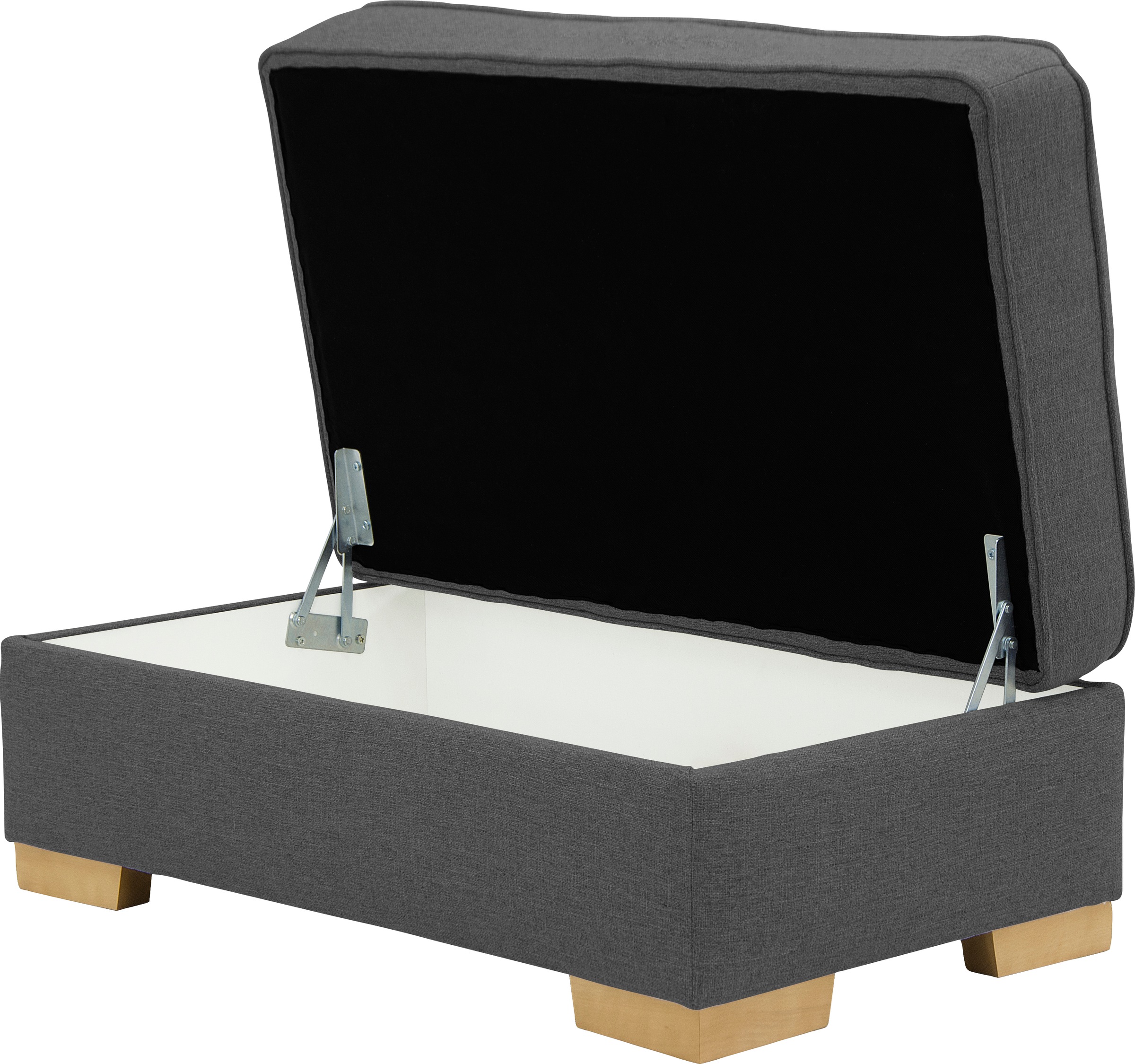 Home affaire Stauraumhocker »Savoy« incl. großem Stauraum, passend zur "Savoy"-Serie, 2 Bezugsqualitäten