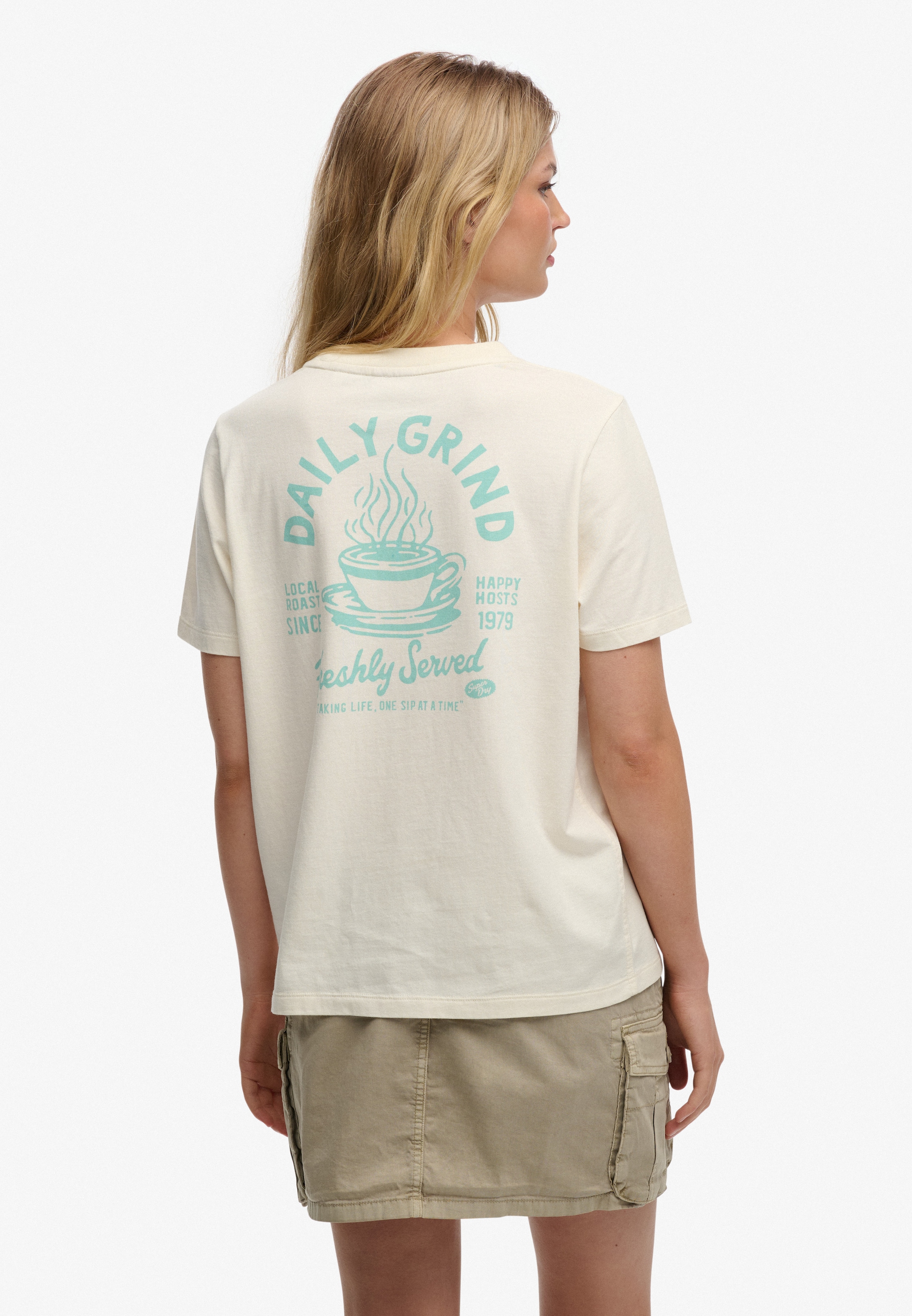 Superdry Print-Shirt »ROADSIDE TRADE RELAXED TEE«