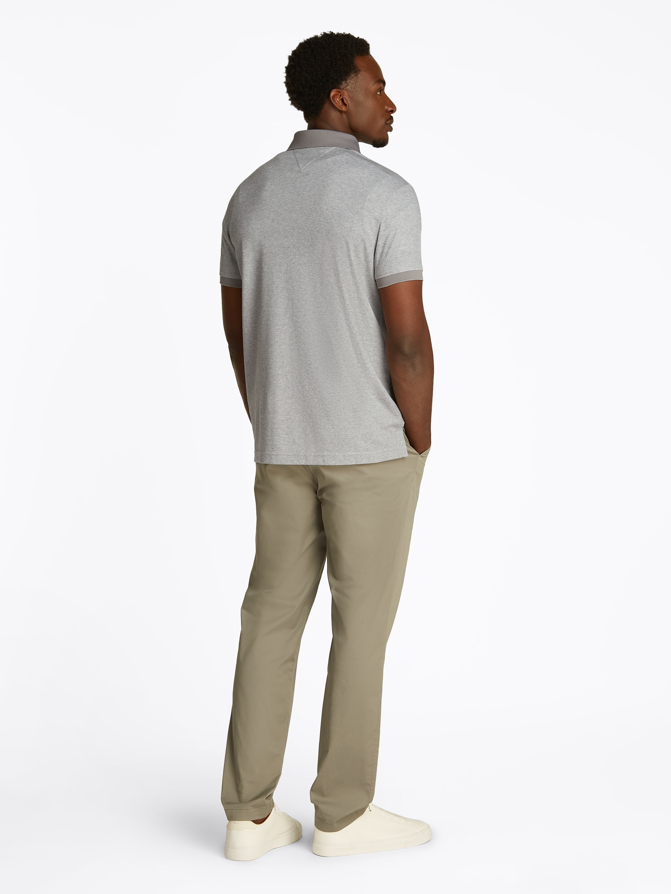 Tommy Hilfiger Poloshirt »PERFORMANCE OXFORD ZIP REG POLO«