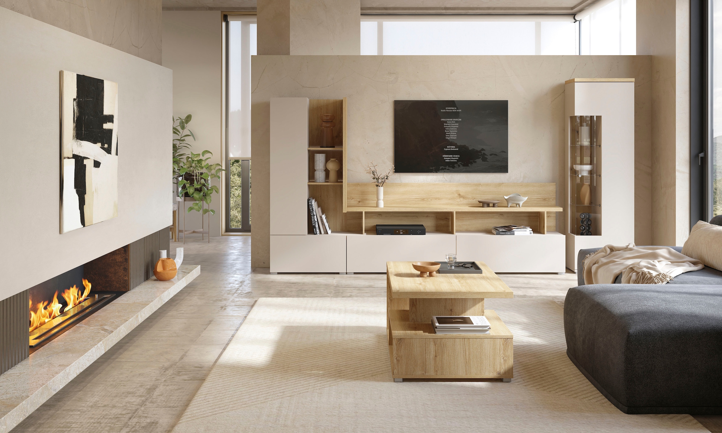 Home affaire Vitrine »Serio« Breite 55 cm
