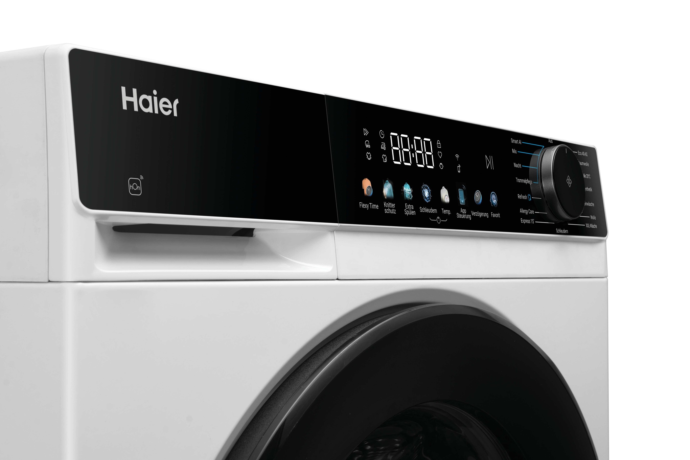Haier Waschmaschine »HW80-BP14657TU1« 8 kg 1400 U/min Smart AI Automatikprogramm & Wi-Fi