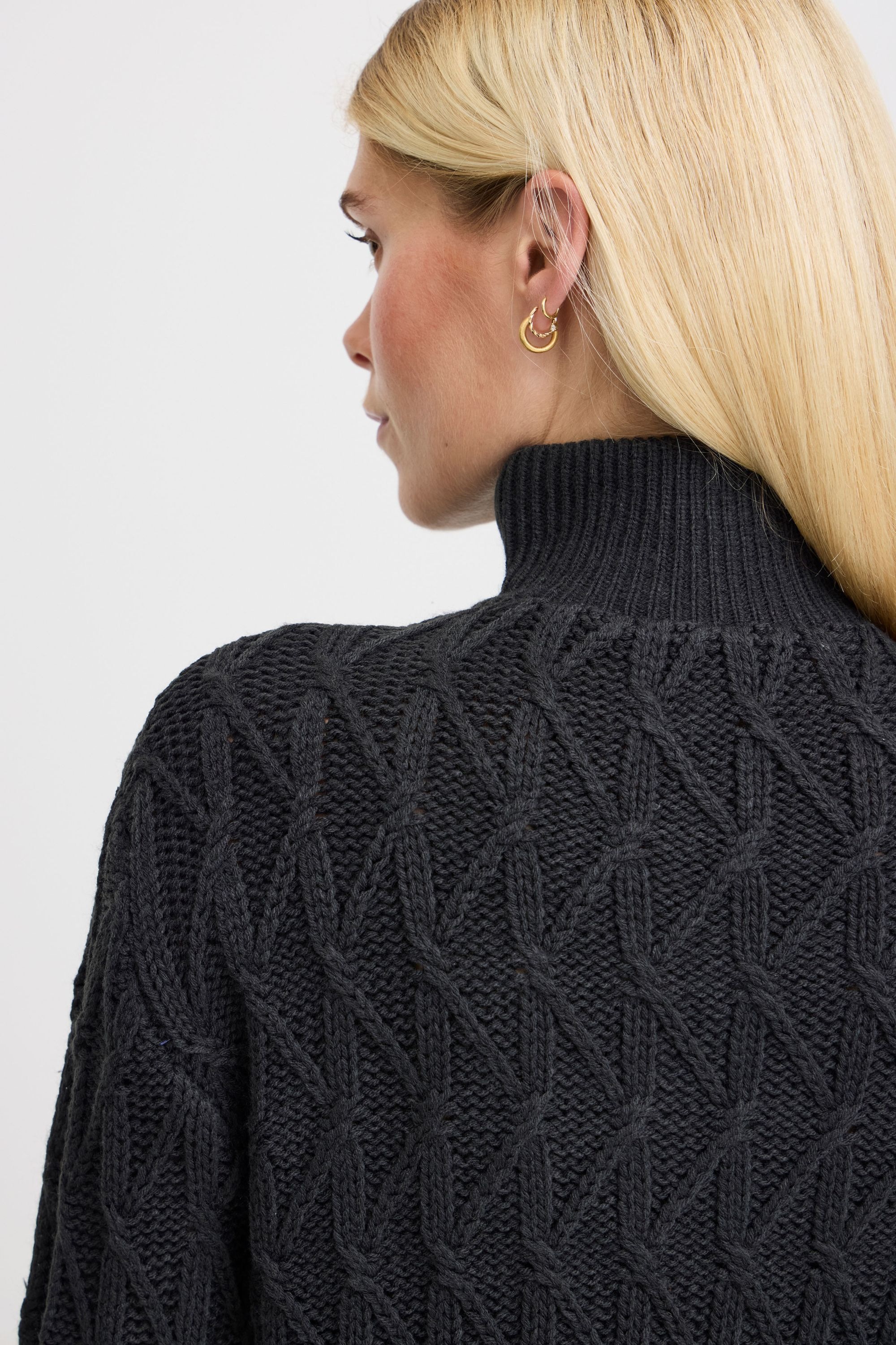 b.young Strickfleece-Pullover »Strickpullover BYOTINKA HALFZIP JUMPER 4 -«