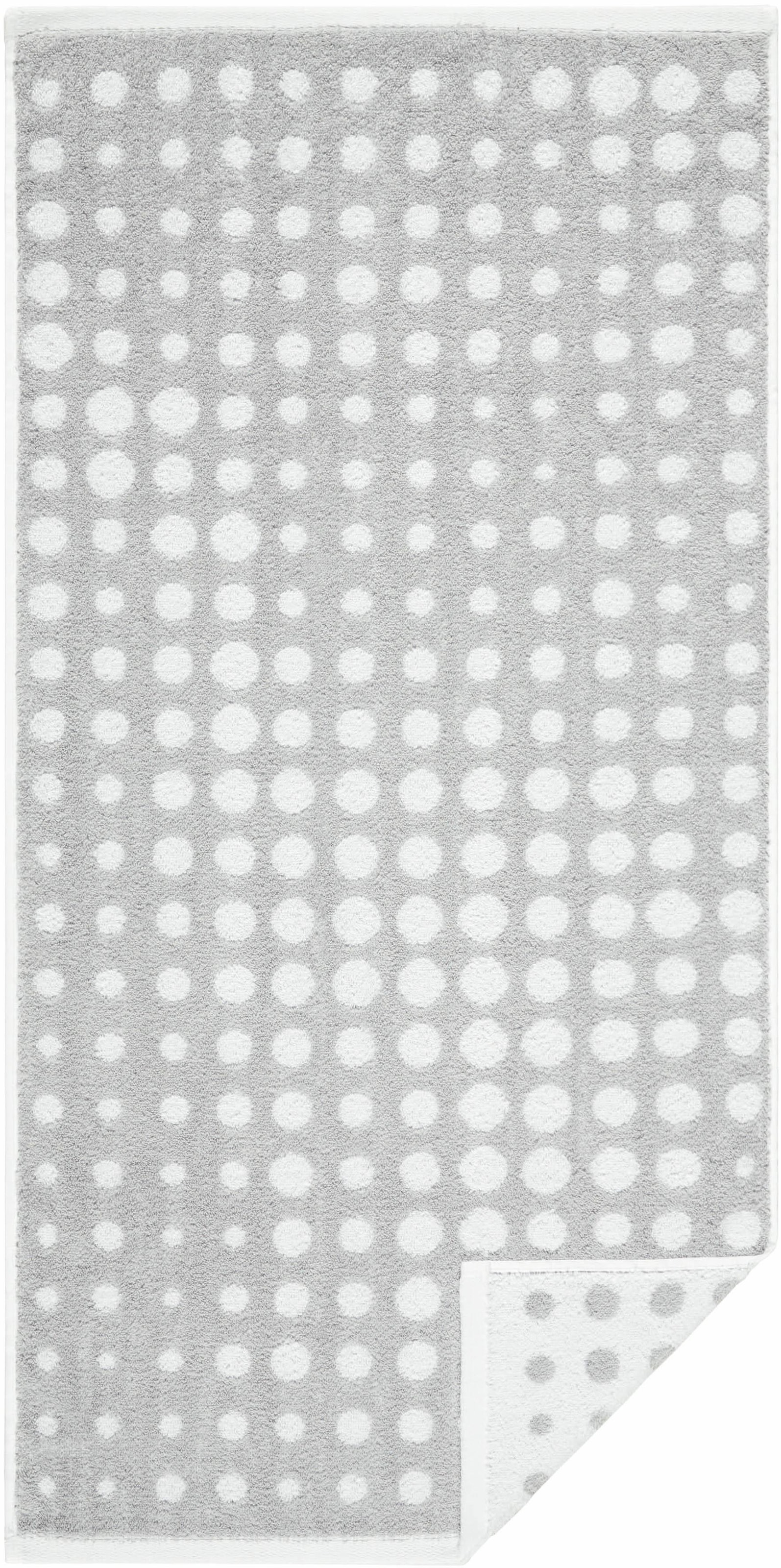 Egeria Handtuch »DOT«, (2 St.), Double Face mit Punkten, reine Baumwolle kaufen