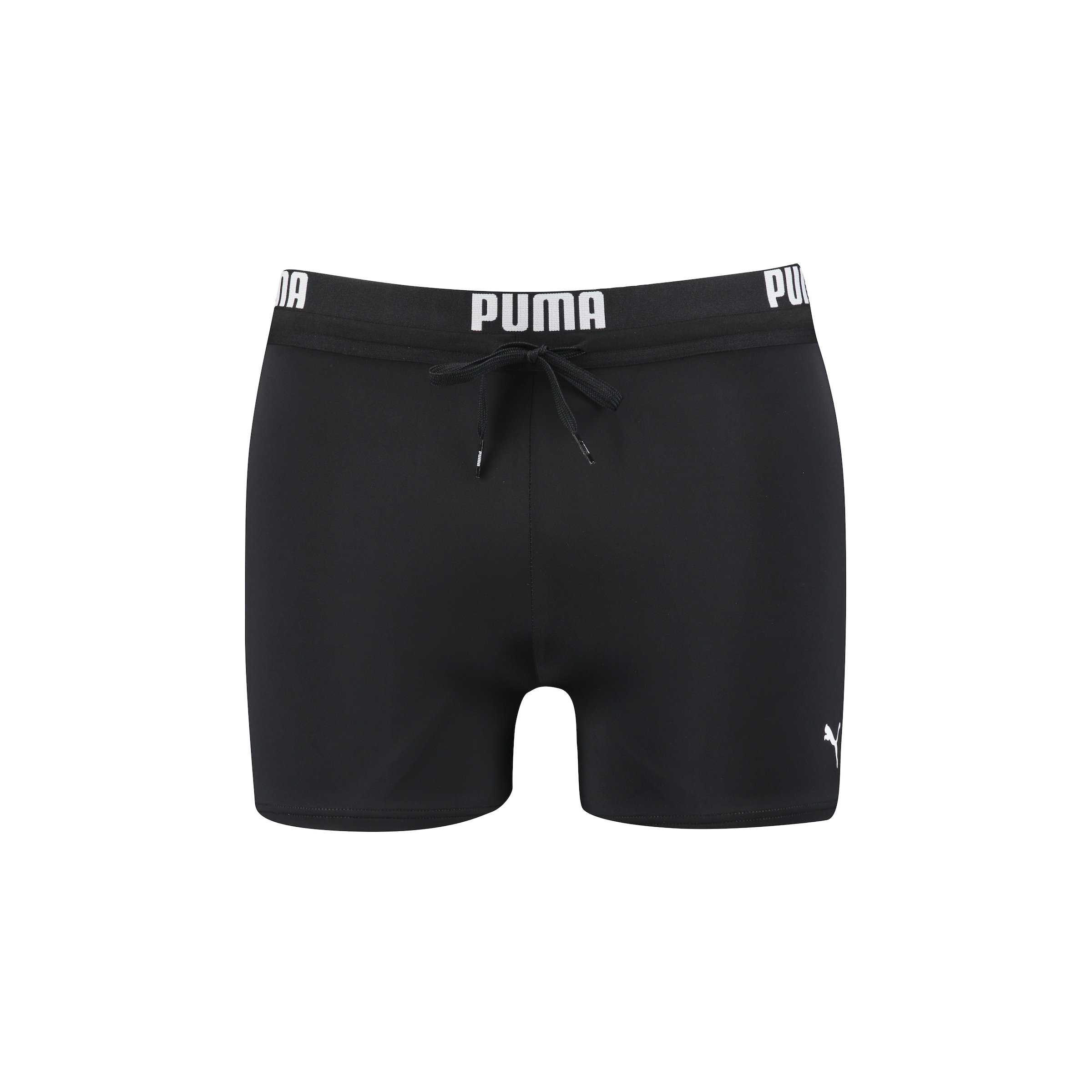 PUMA Badehose »PUMA SWIM MEN LOGO TRUNKS« elastischer Logobund mit integriertem Kordelzug