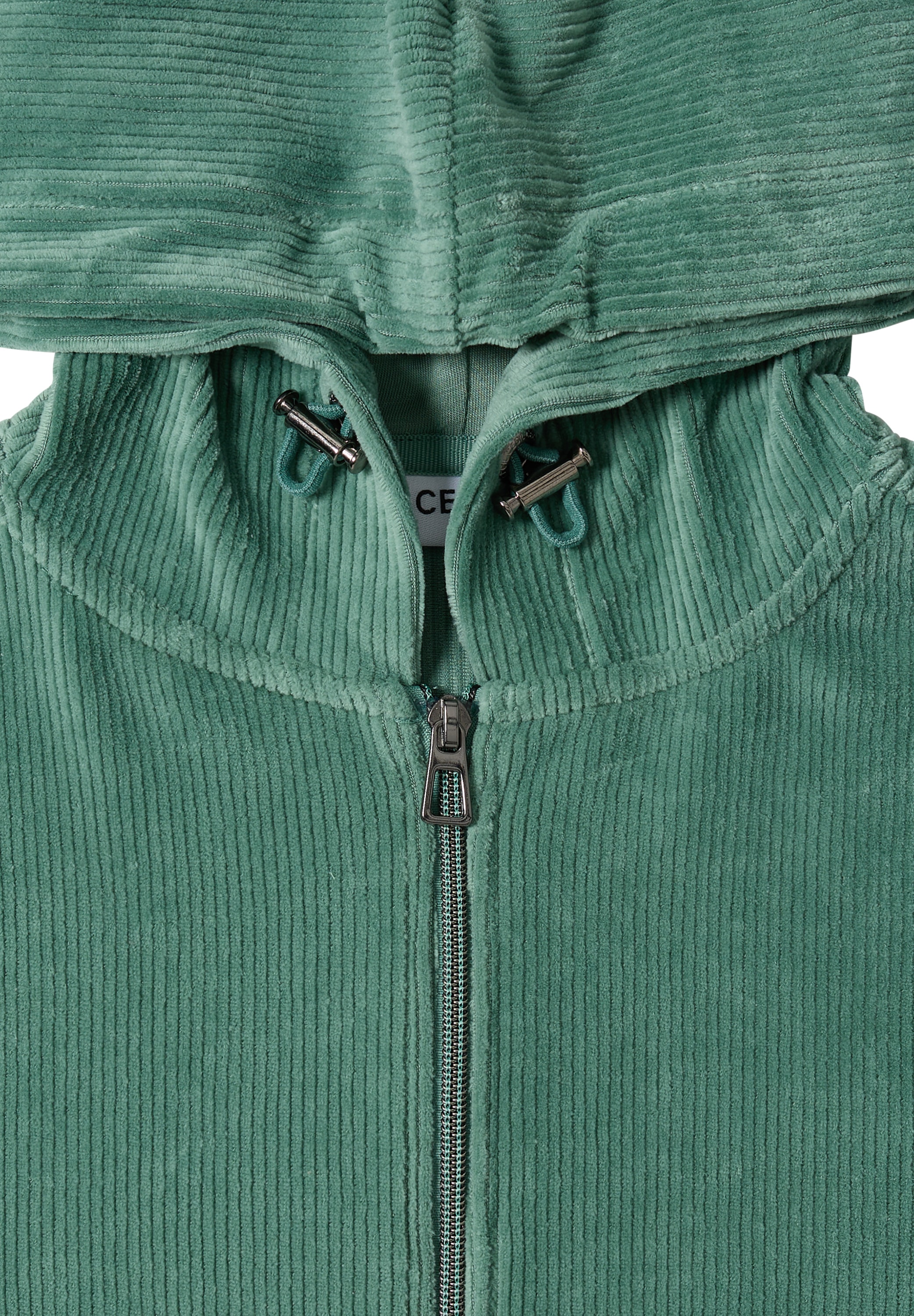 Cecil Cardigan, Cord mit Kapuze