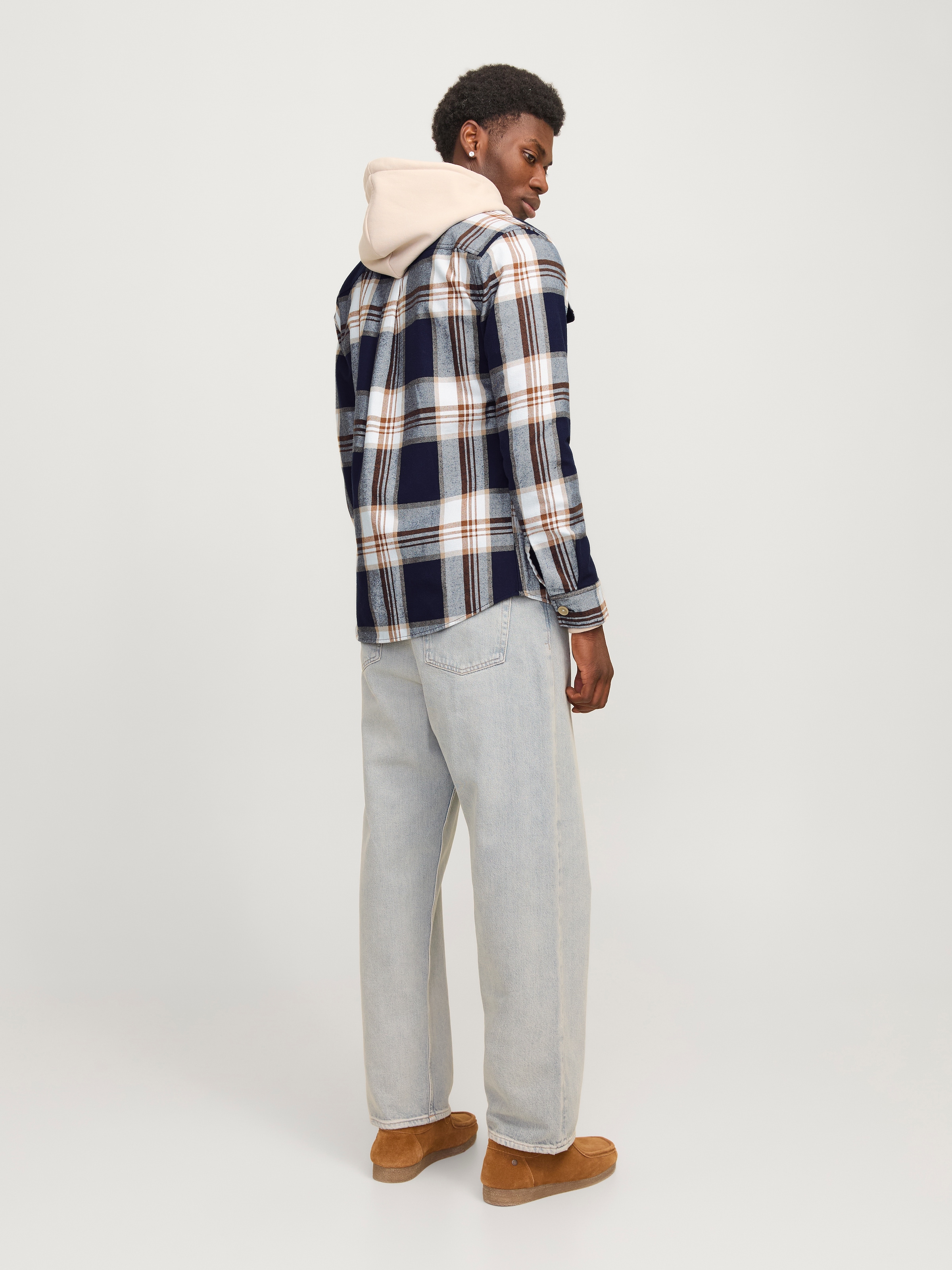Jack & Jones Langarmhemd »JJEDARREN OVERSHIRT LS NOOS«