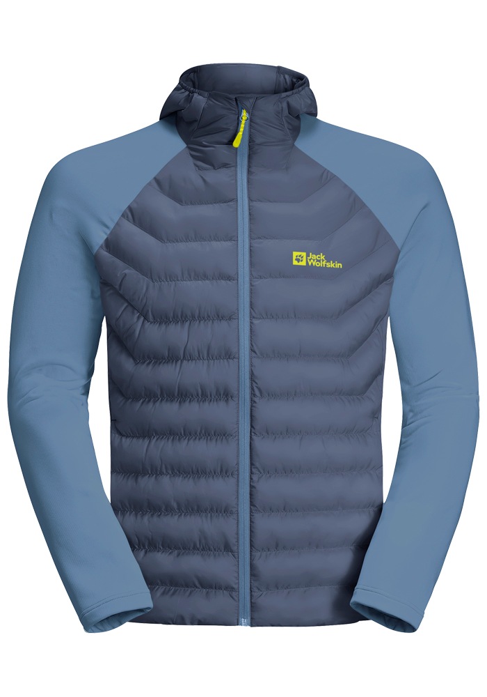 Jack Wolfskin Hybridjacke »ROUTEBURN PRO HYBRID M«, mit Kapuze